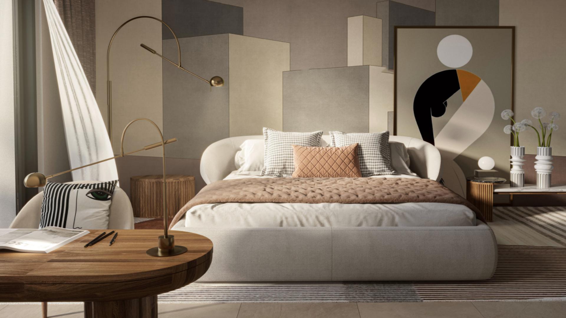 Luxurious villa poolside in Arabian Ranches 3, Anya 2, surrounded by palm trees