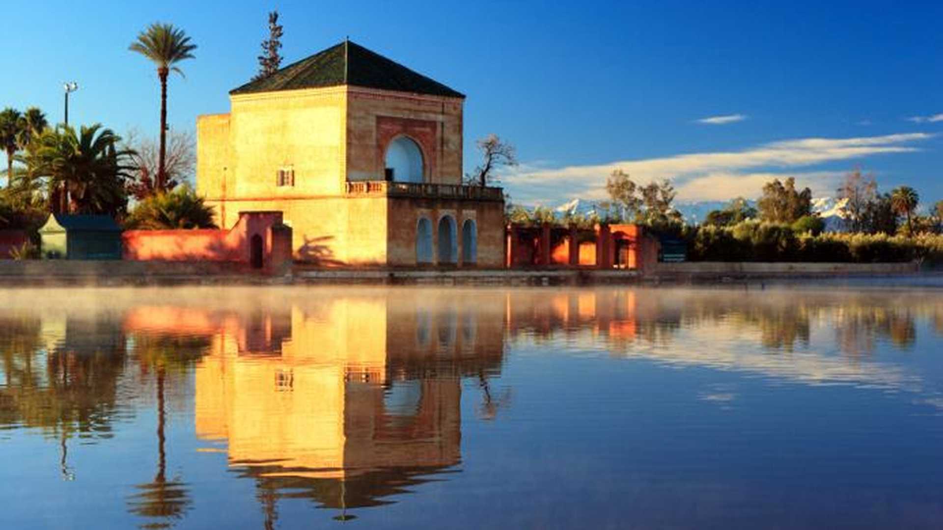 Outdoor dining area at 3-bedroom villa in Mouyal Menzah Hattan, Marrakech