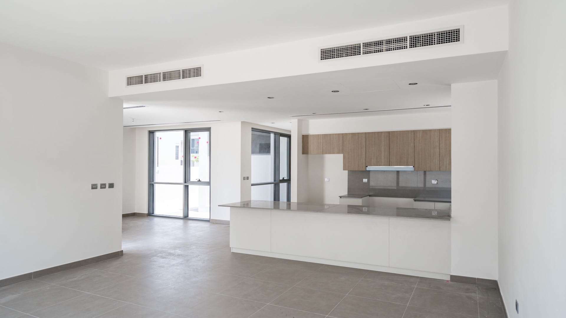 Covered parking area of 3-bedroom villa in Sidra 2, Dubai Hills Estate for sale