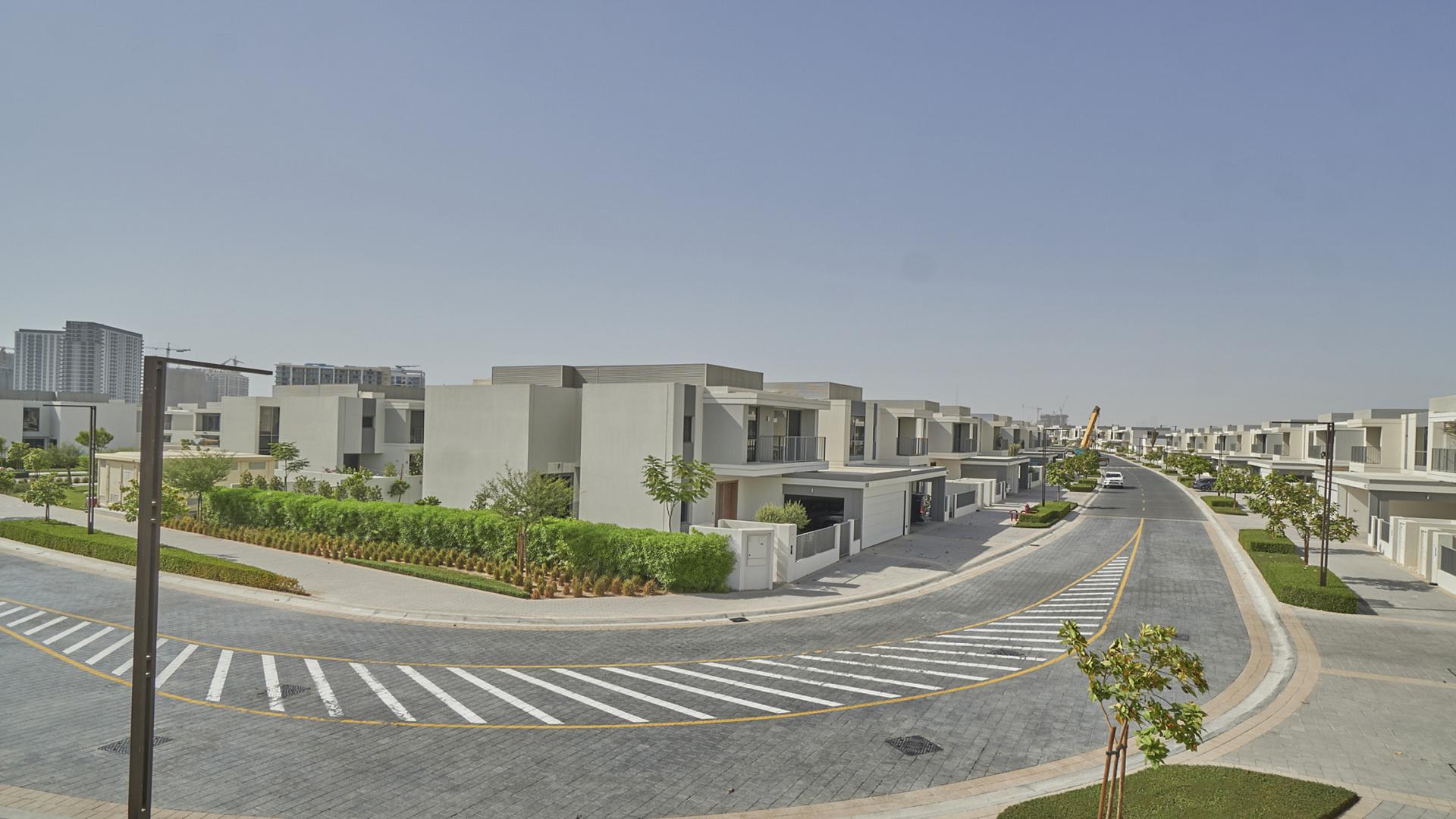 Open-plan living area in Sidra Villas, Dubai Hills Estate, E1 type villa for sale