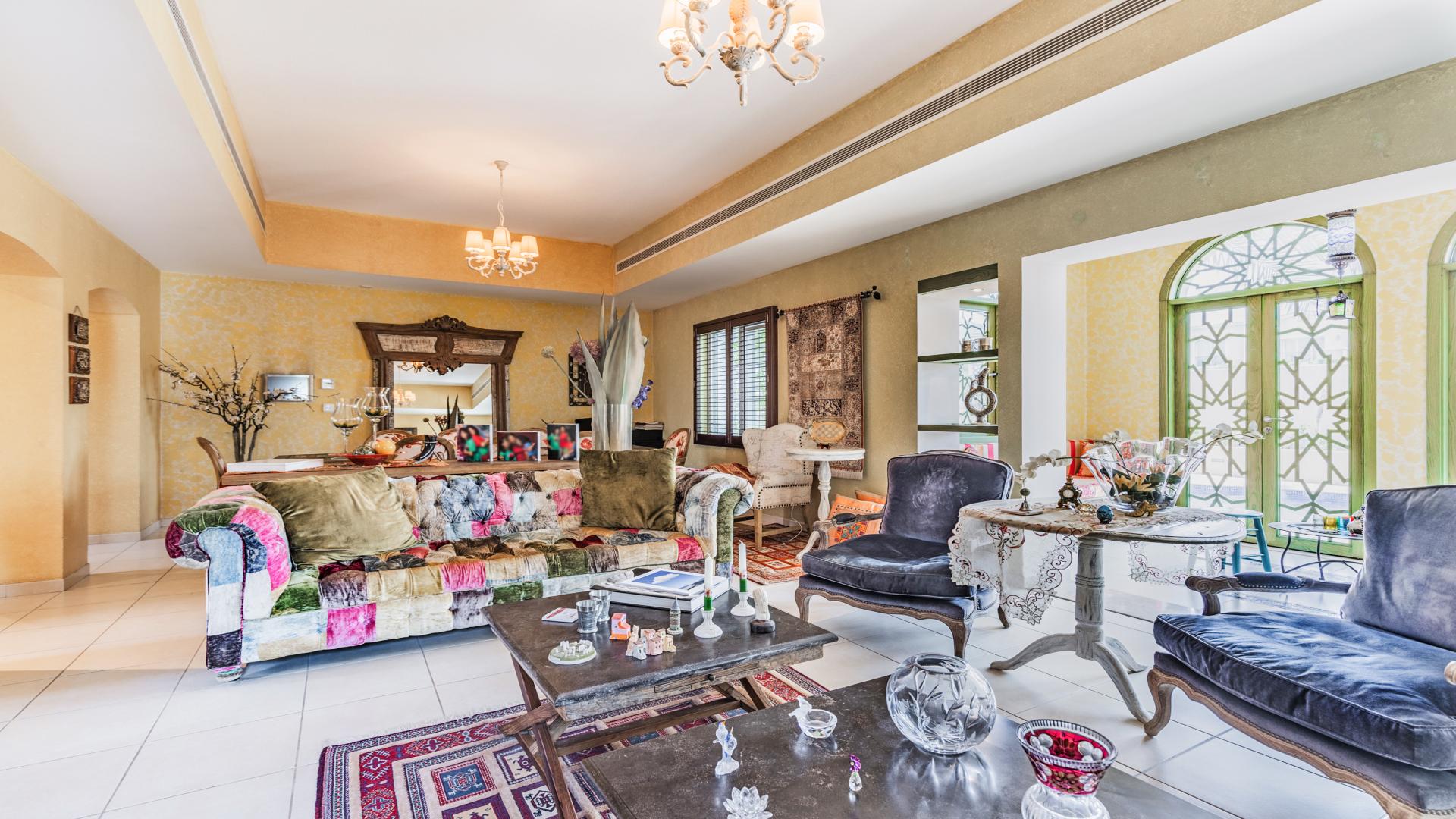 Elegant 3-bedroom villa exterior in Alvorada, Arabian Ranches, for sale