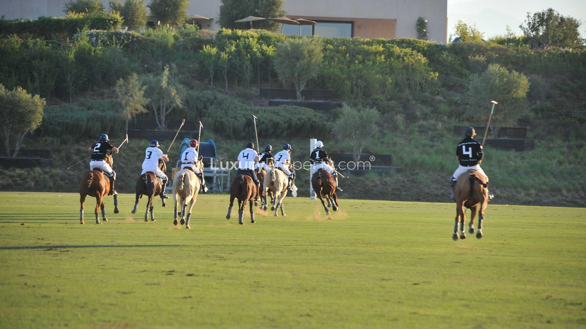 Luxurious bedroom with balcony and mountain views, Ritz-Carlton Residences, Marrakech villa for sale