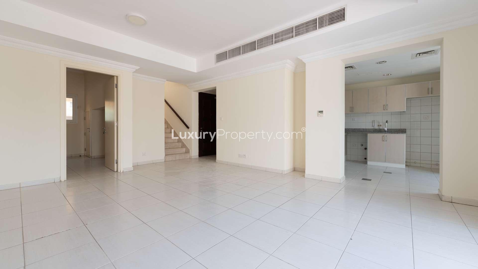 Empty bedroom in three-bed villa, Springs 3, The Springs, for sale