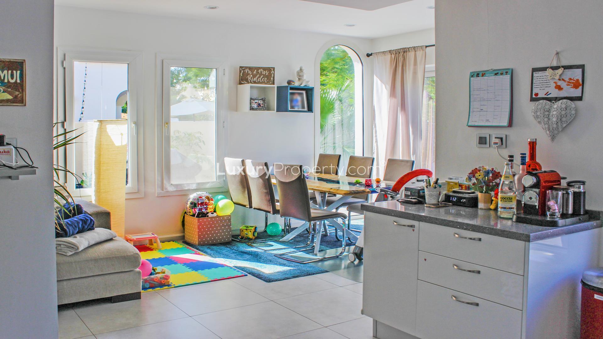 Fully furnished living and dining area in upgraded villa, The Springs, Springs 14