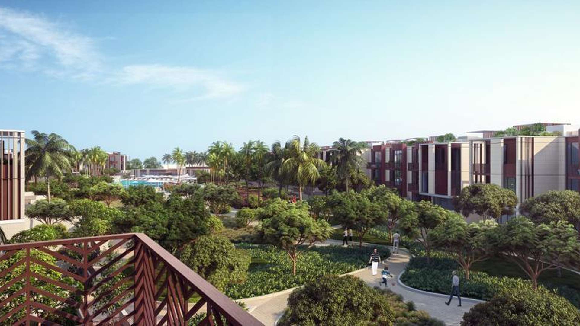 Floorplan of 3-bedroom townhouse for sale, Villa Amalfi, Jumeira Bay Island, Jumeirah