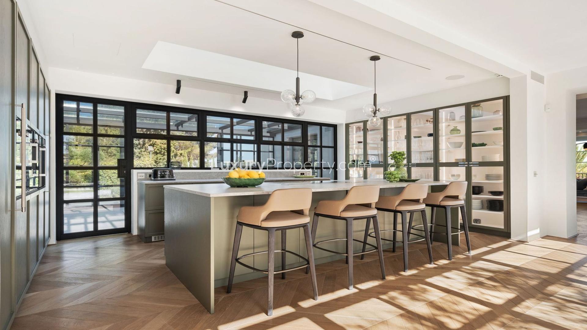 Elegant Sierra Blanca villa with pool, mountain views, lush gardens, and luxury amenities