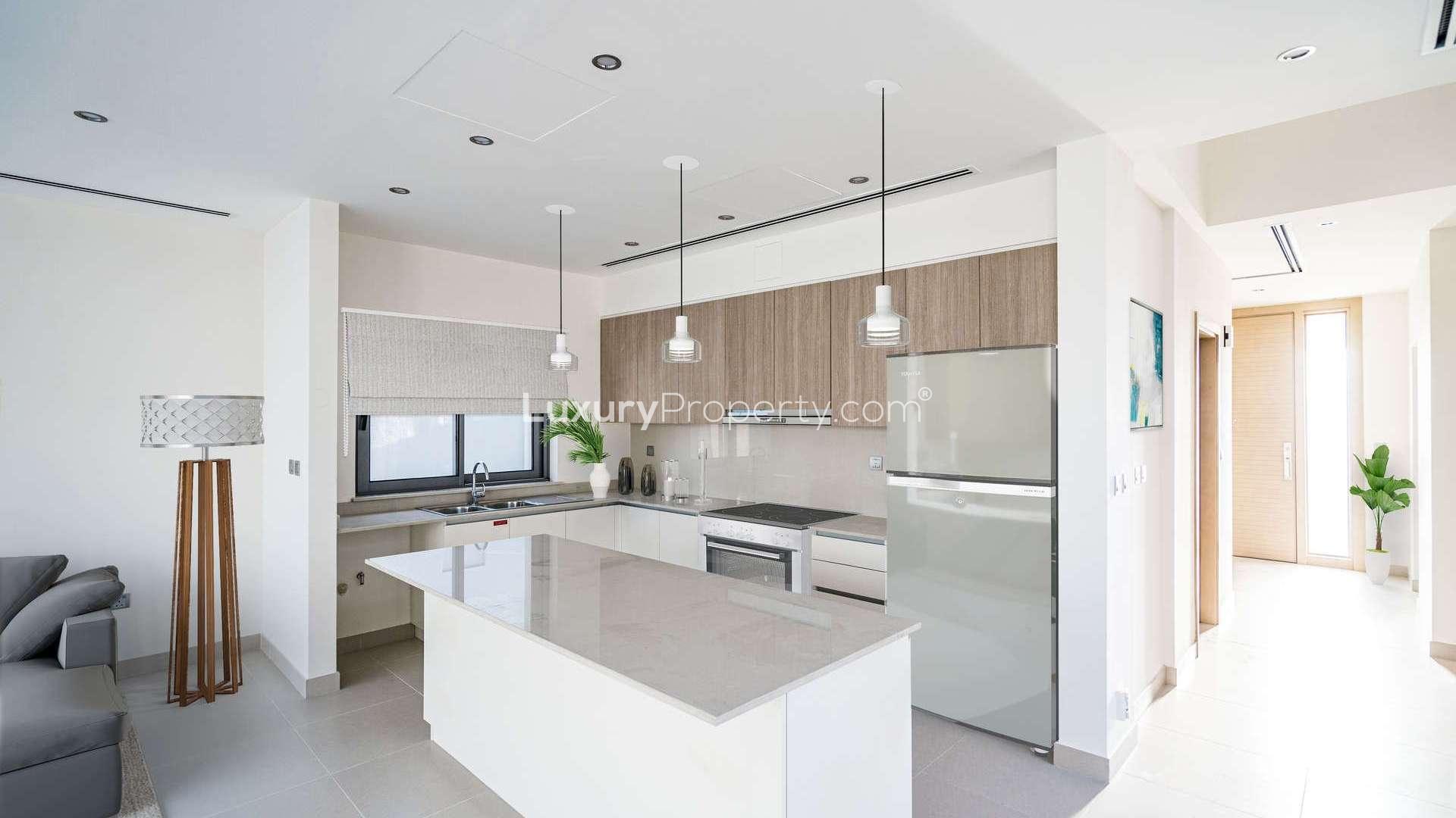 Elegant open-plan living area in E3 Villa, Sidra III, Dubai Hills Estate