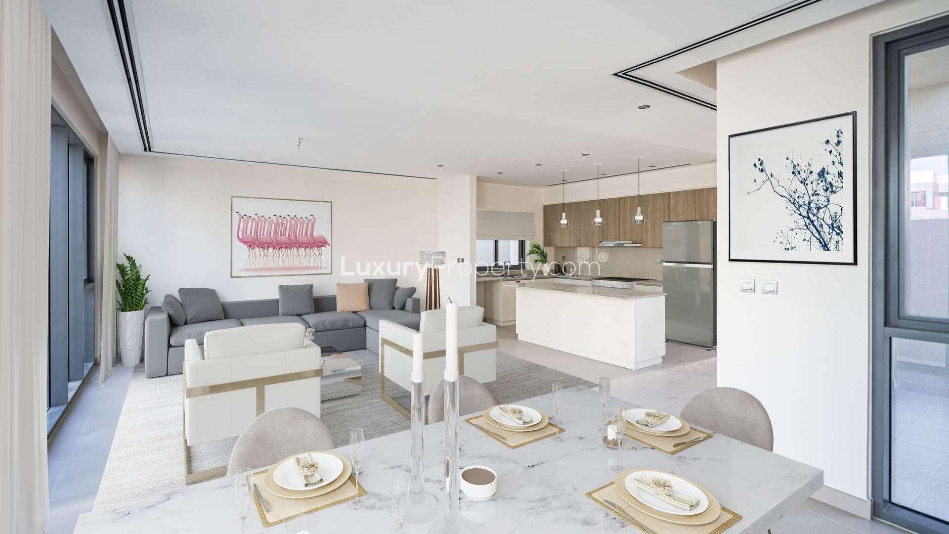 Elegant 4-bedroom villa exterior in Sidra III, Dubai Hills Estate for sale