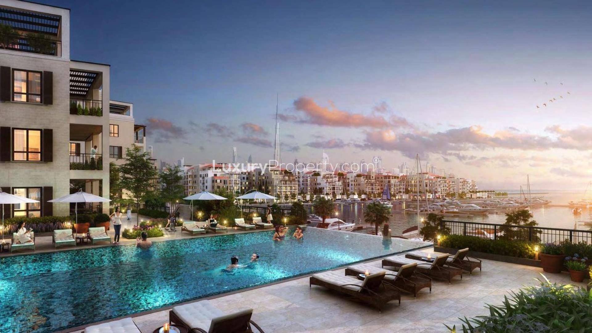 1 Bedroom Apartment in Port De La Mer, La Rive, Jumeirah Community Courtyard View