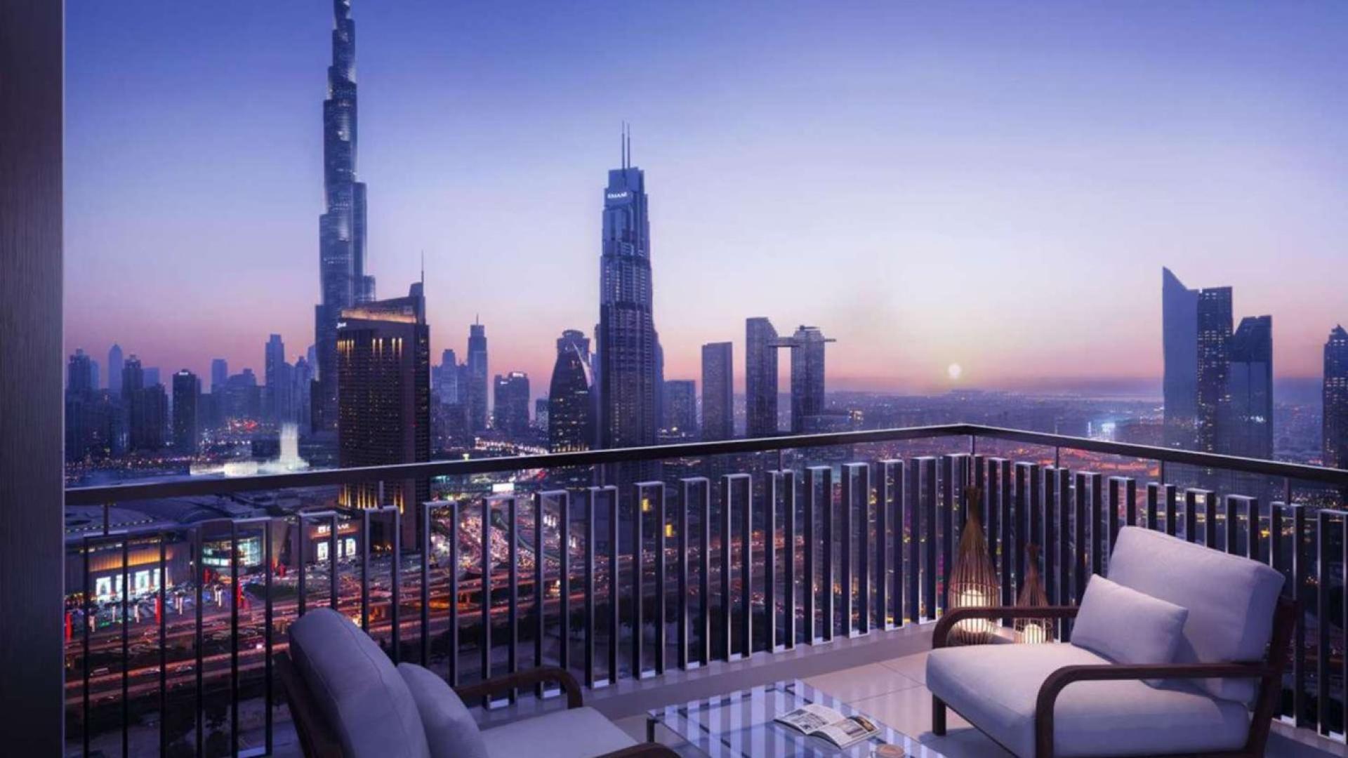 Apartment in Downtown Dubai with breathtaking cityscape and Burj Khalifa views, near Dubai Mall