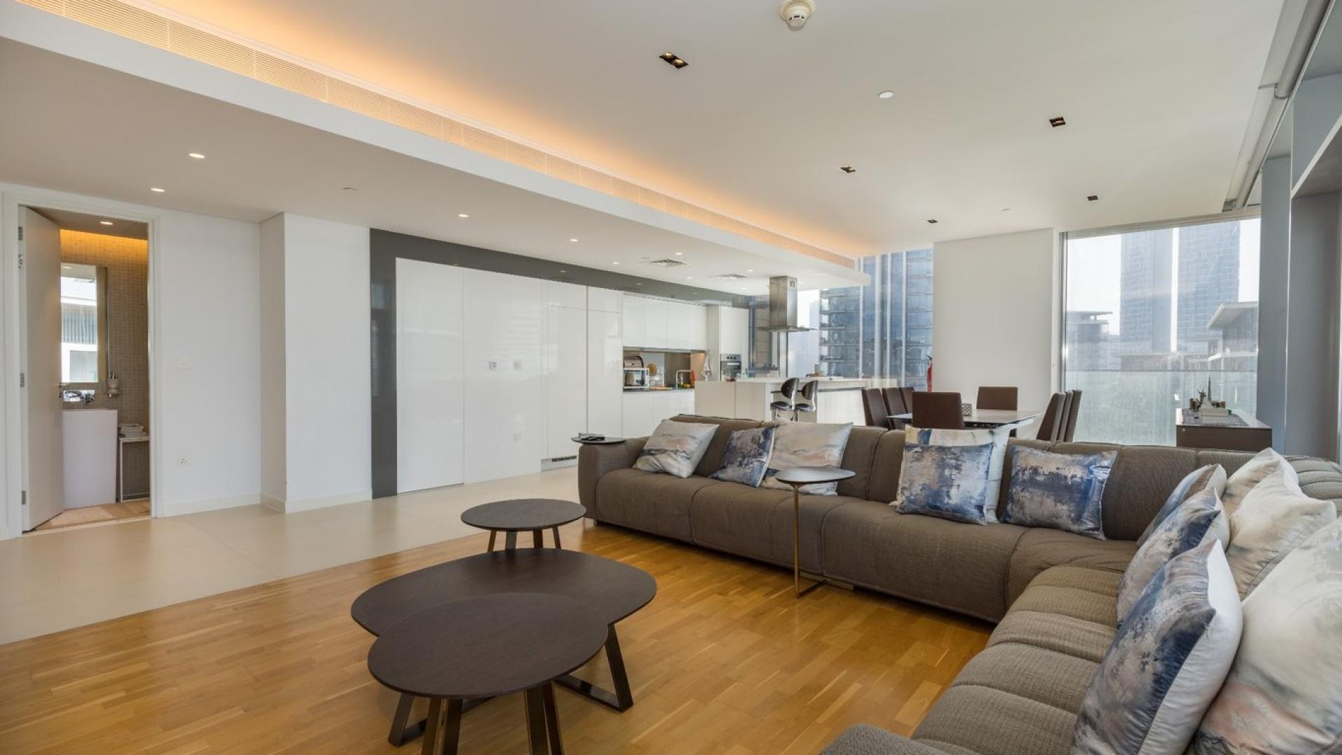 Bluewaters Residences apartment with partial sea view, modern architecture, and nearby attractions for sale