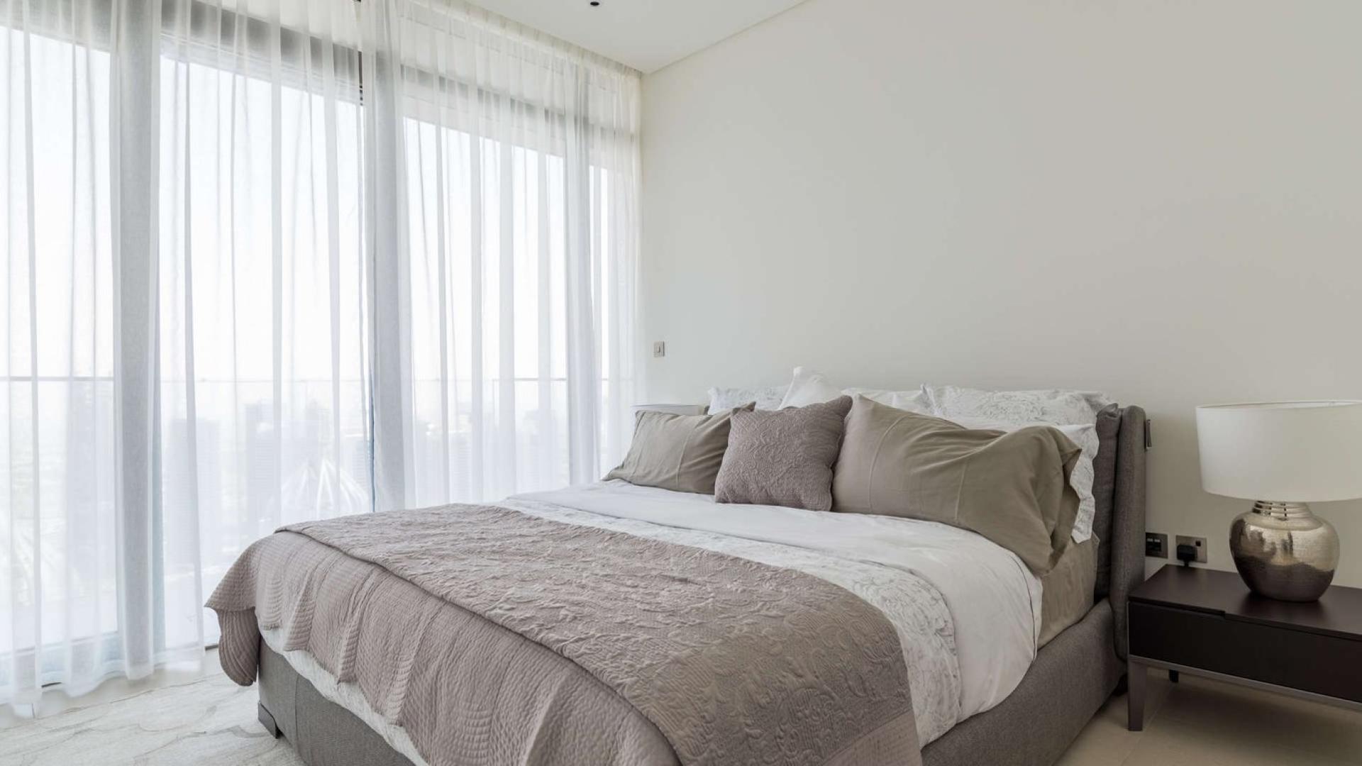 Luxurious living room in 4-bedroom duplex penthouse, Marina Gate, Dubai Marina