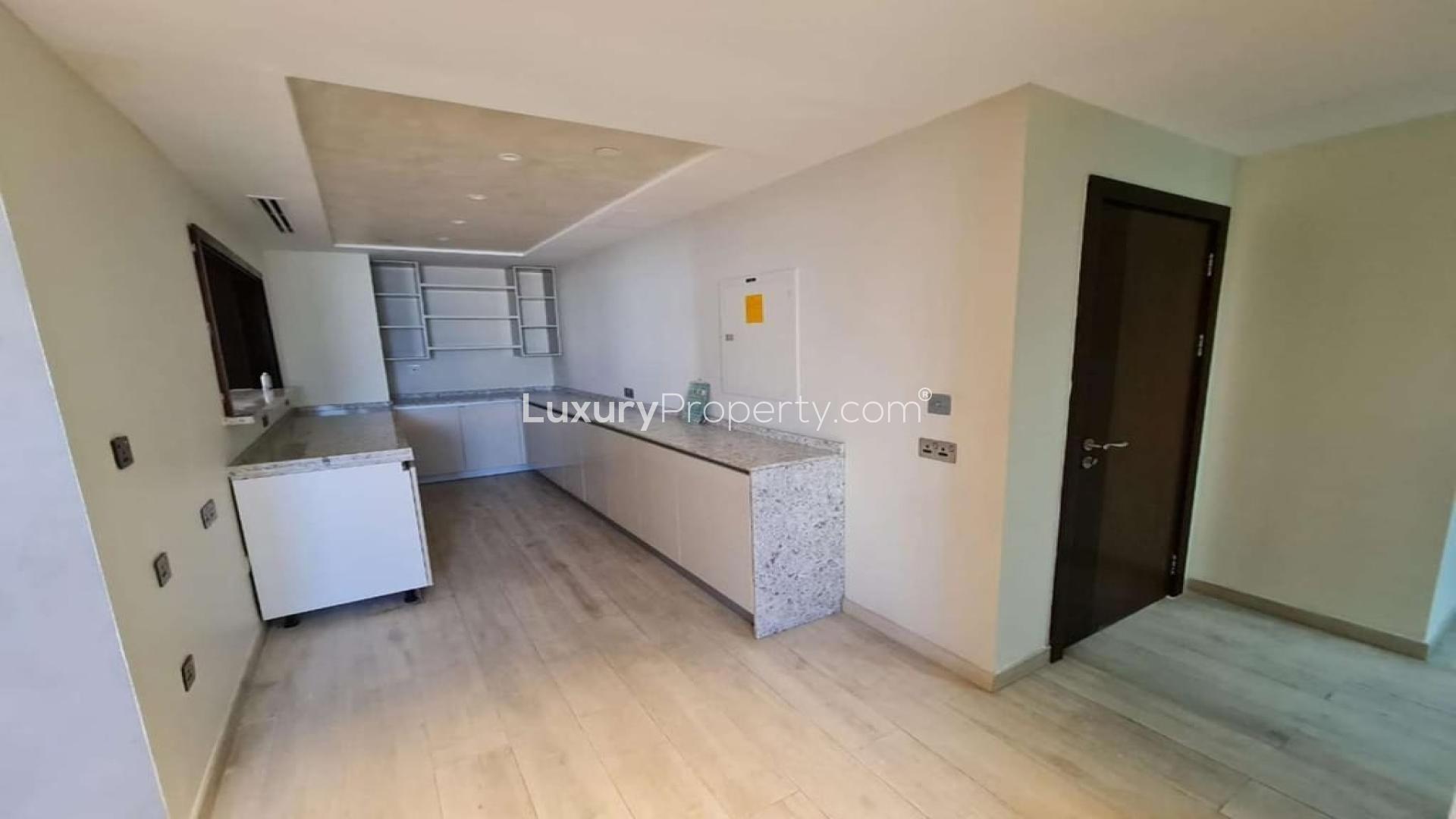 Private penthouse terrace with pool and city view in Murjan, Jumeirah Beach Residence