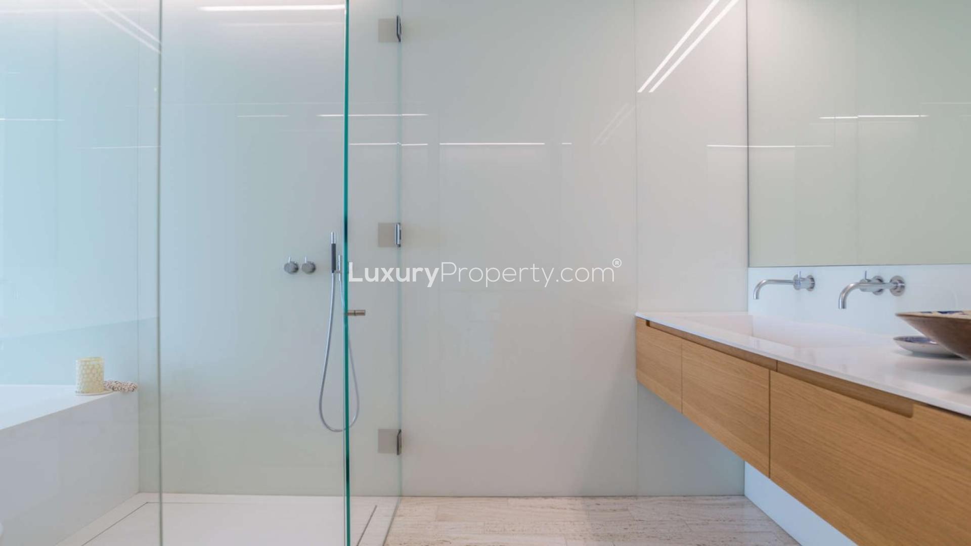 Luxury penthouse living room with ocean view in Muraba Residences, Palm Jumeirah