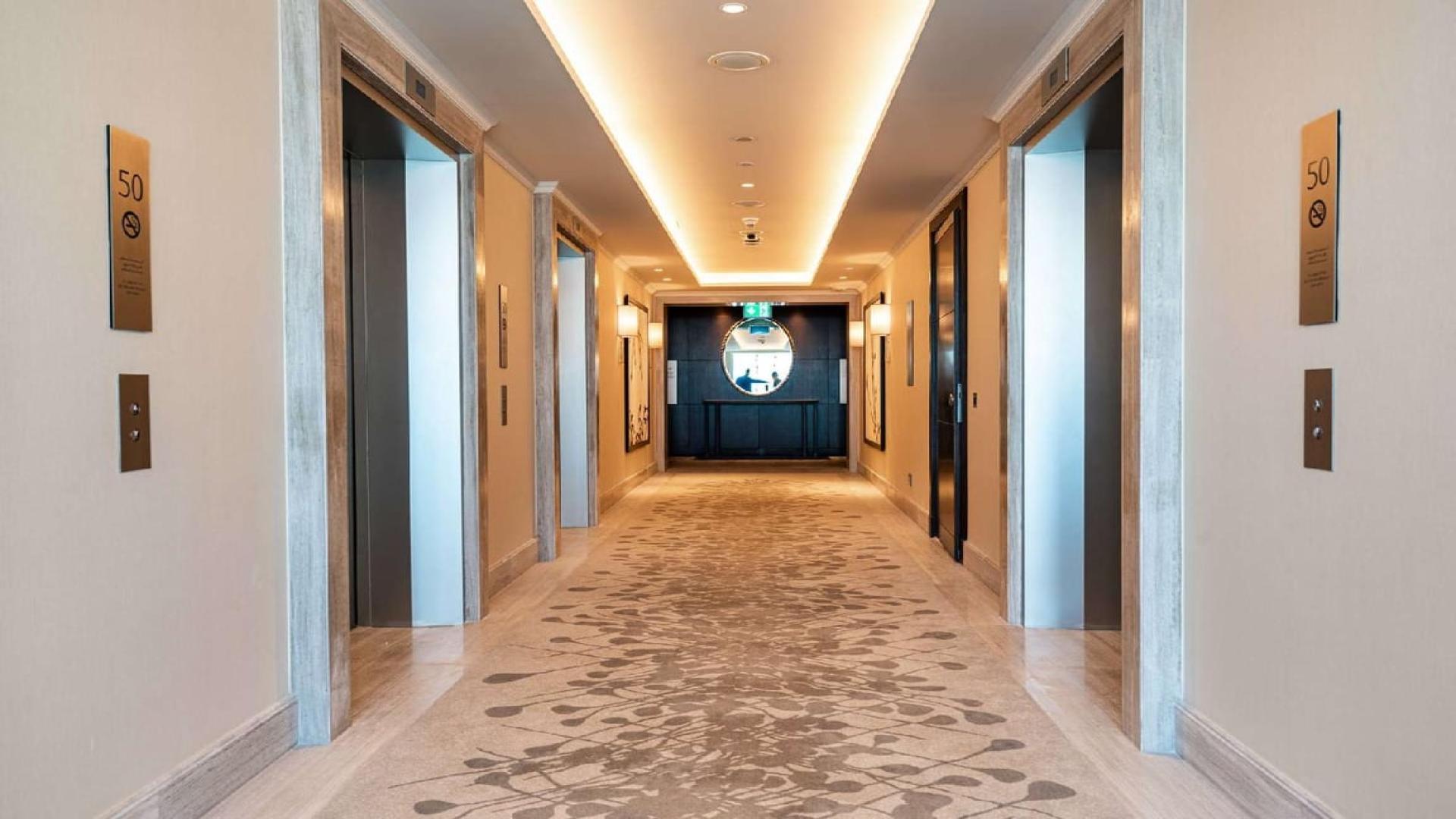 Luxurious living room in 4-bedroom duplex penthouse, The Address Fountain Views, Downtown Dubai