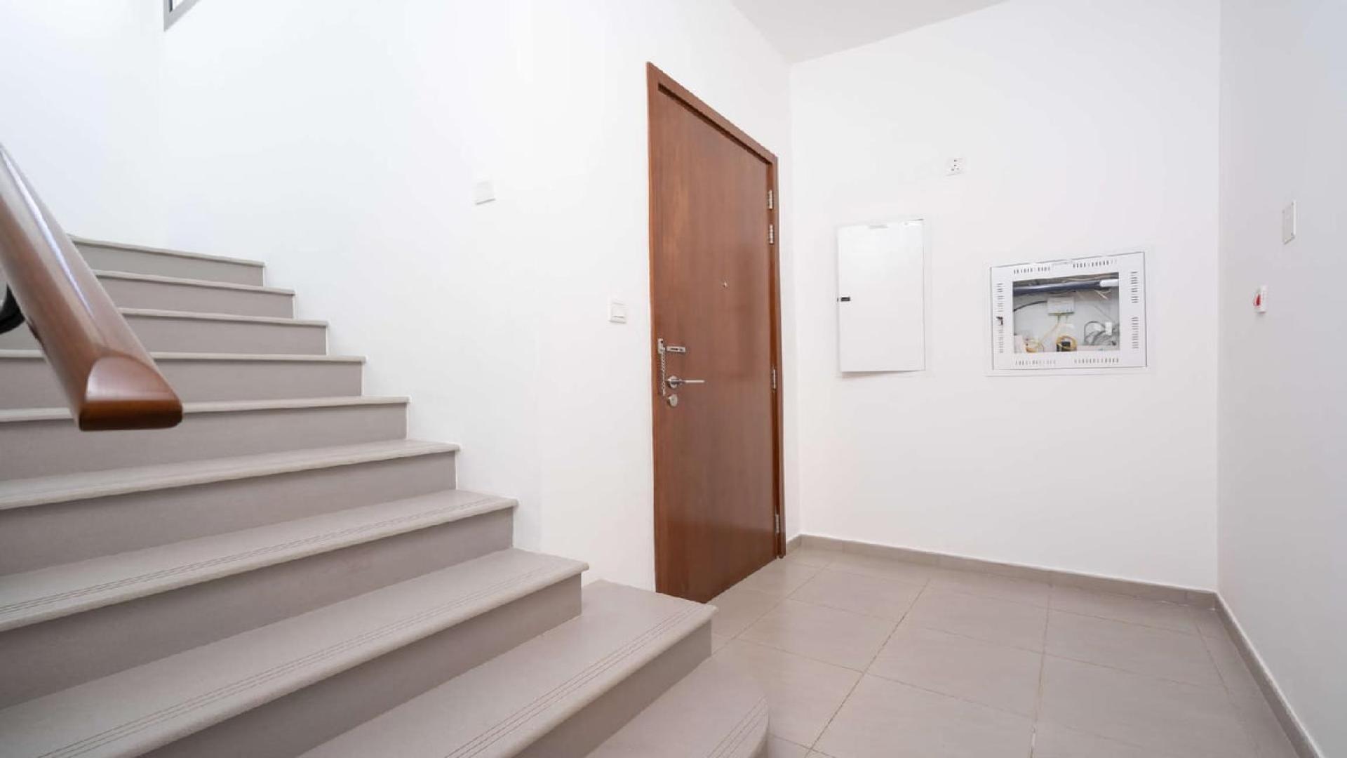 Modern 4-bedroom townhouse exterior in Zahra, Town Square, available for rent