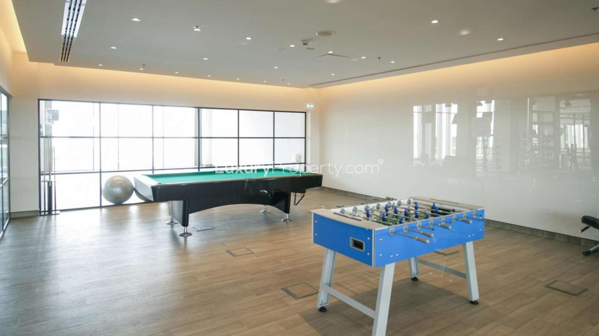 Brand new 4-bedroom townhouse exterior in Damac Hills 2, Sanctuary sub-community