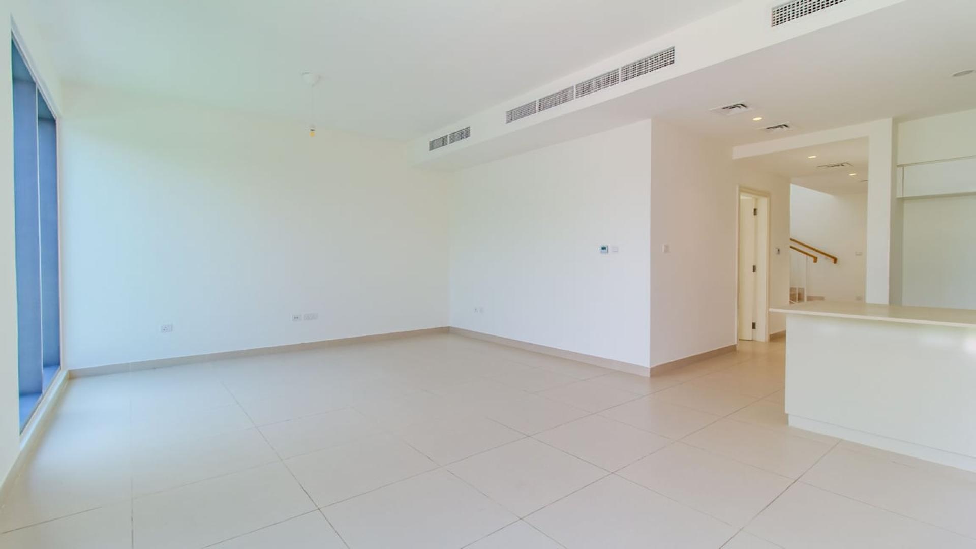 Modern 4-bedroom townhouse exterior in Maple, Dubai Hills Estate for rent