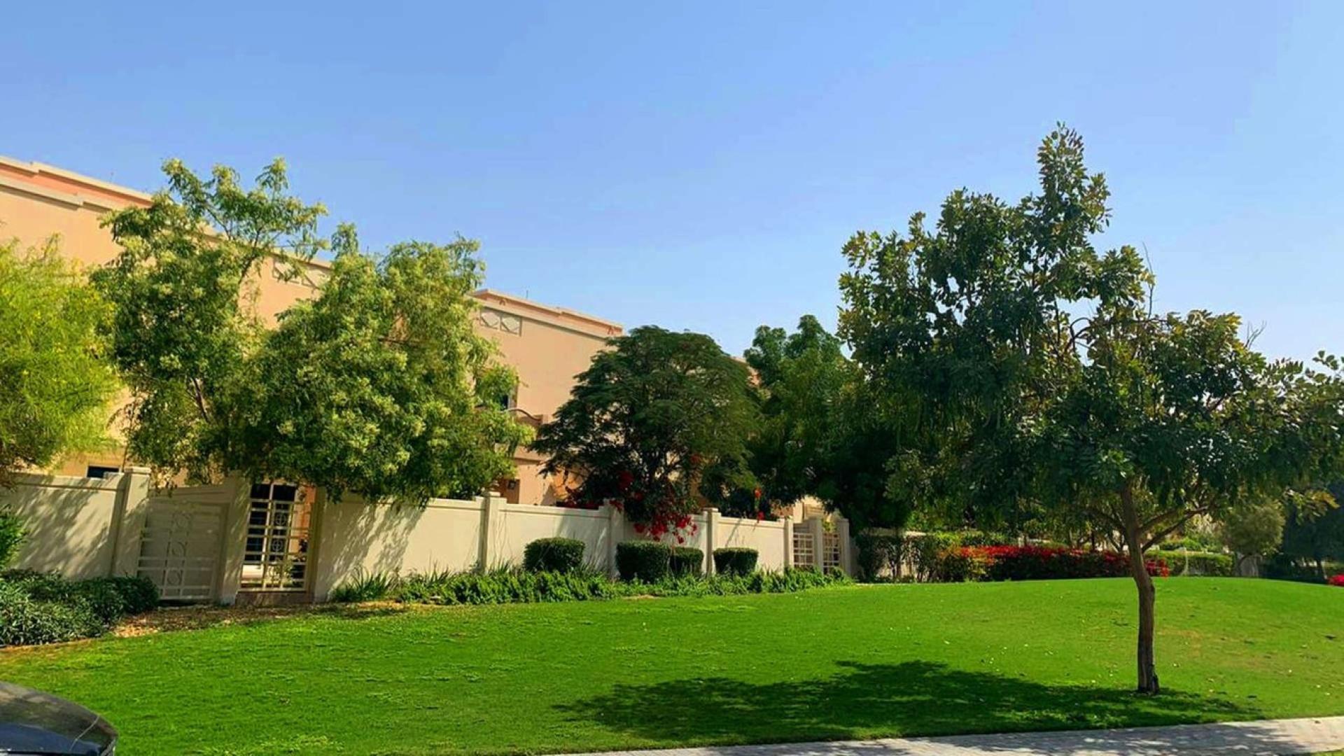 Bright, spacious living area in upgraded Vastu-compliant townhouse, Victory Heights, Dubai Sports City