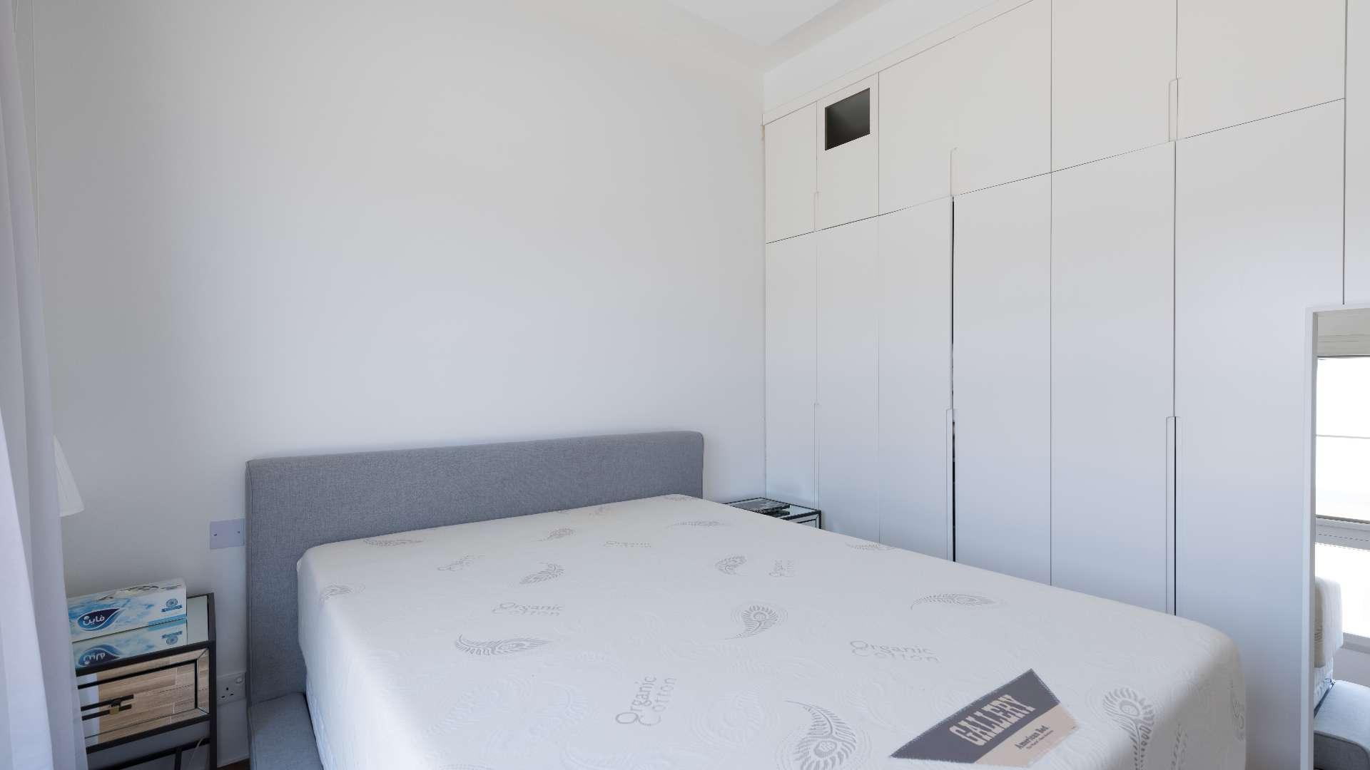 "Scenic lake view from upgraded townhouse in Springs 3, featuring lush greenery and water.",Upgraded bedroom with modern decor in Springs 3 townhouse, featuring built-in wardrobes