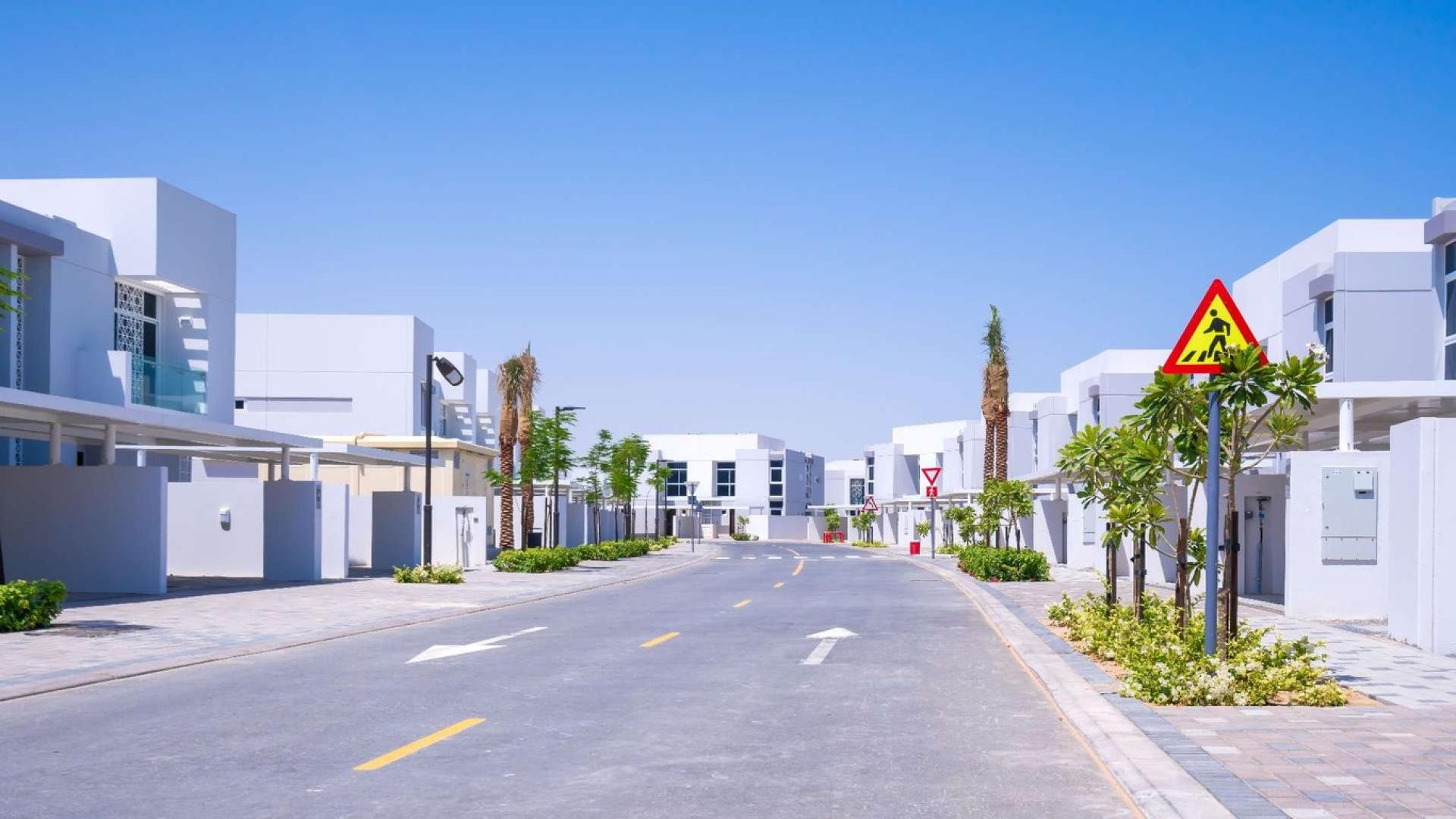 4-bed detached townhouse exterior in Arabella 2, Mudon, Dubai, available for sale
