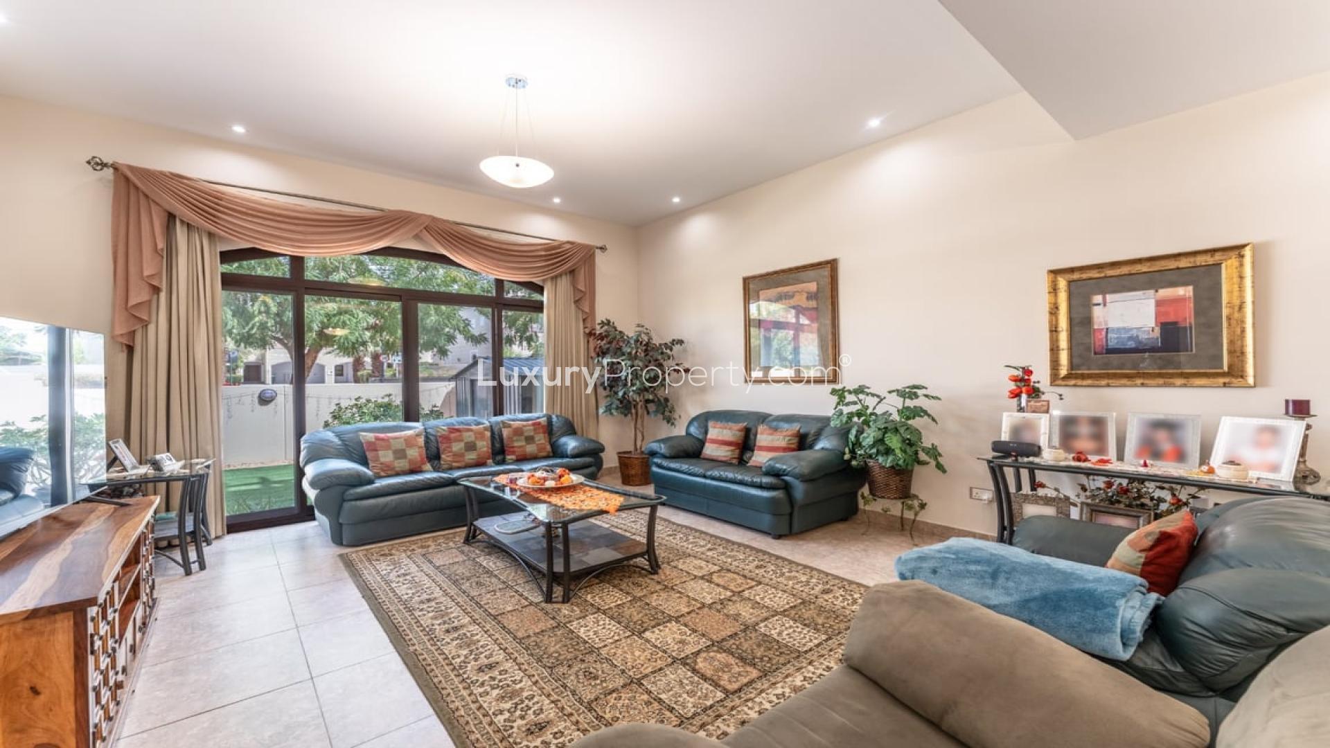 Single-row villa with garage in Al Salam, Mudon community, near pool and park for sale