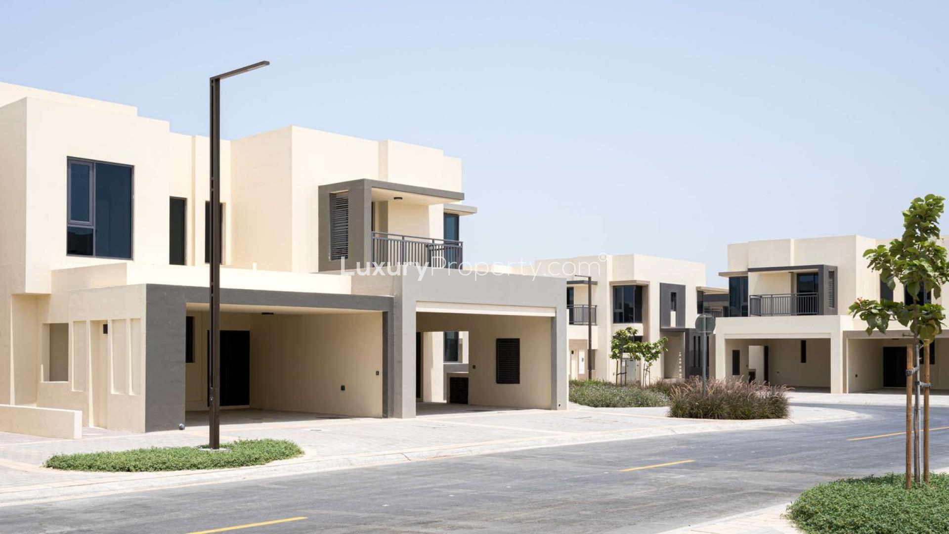 Elegant 4-bedroom townhouse in Maple 1, Dubai Hills Estate, available for rent