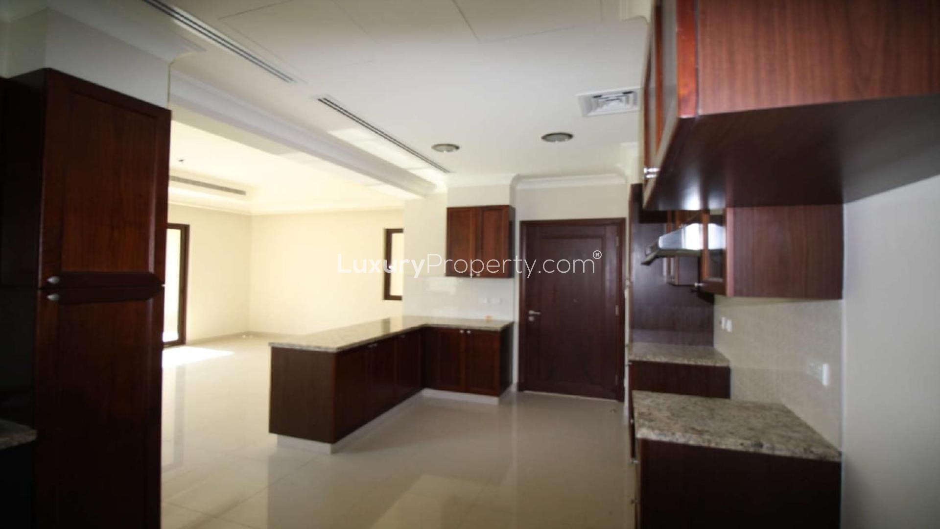 Spacious living room with large windows in 4-bedroom villa, Rasha, Arabian Ranches 2