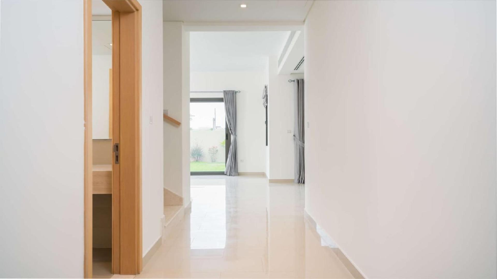 4-bedroom villa exterior with landscaped garden in Azalea, Arabian Ranches 2 for rent