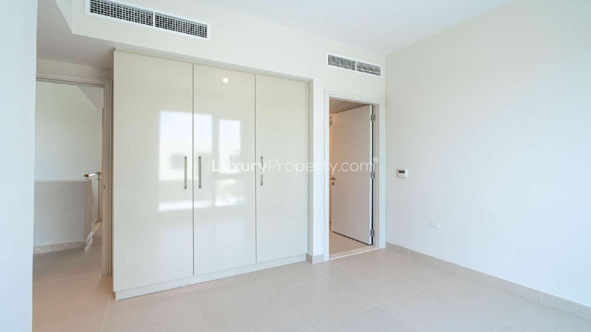 Townhouse with landscaped garden in Maple at Dubai Hills Estate, available for rent
