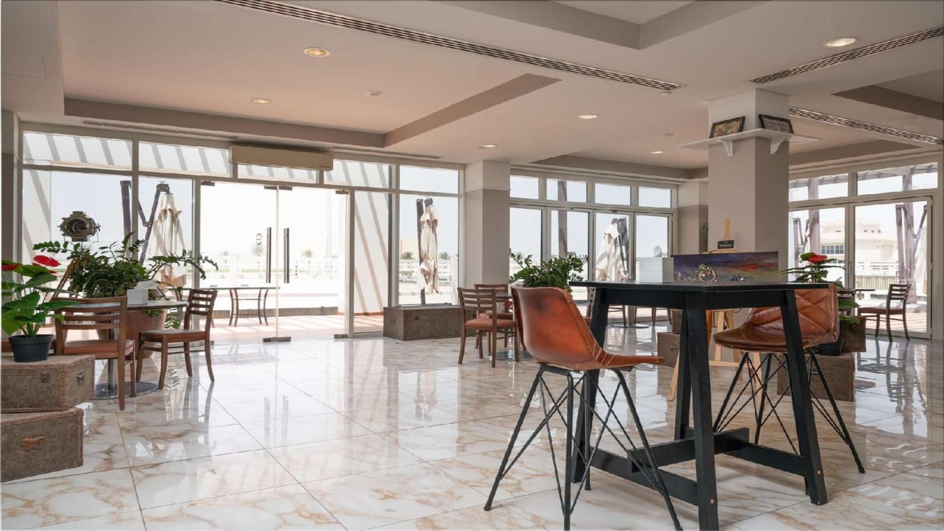 Luxurious living room in furnished 4-bedroom villa, Al Habtoor Polo Club, Dubai Land