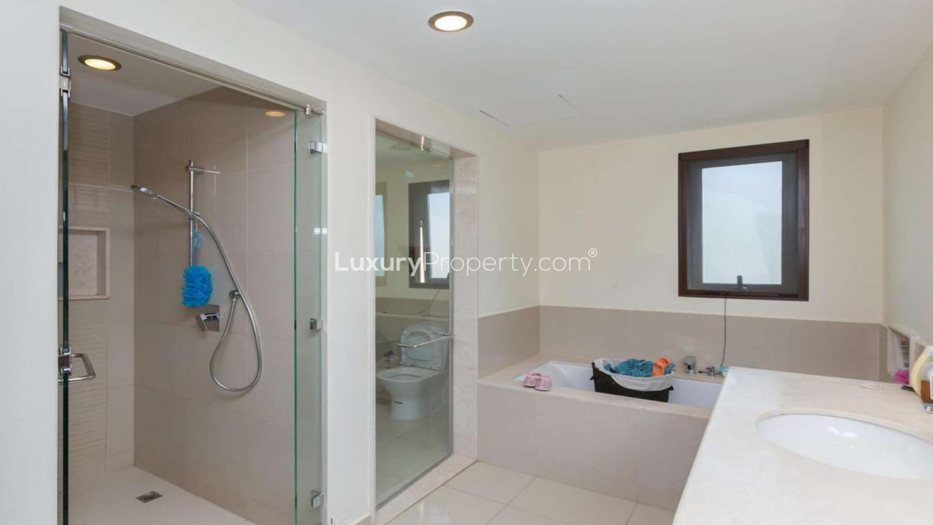 N/A,Luxurious bathroom in 4-bedroom Samara villa, Arabian Ranches 2, for rent