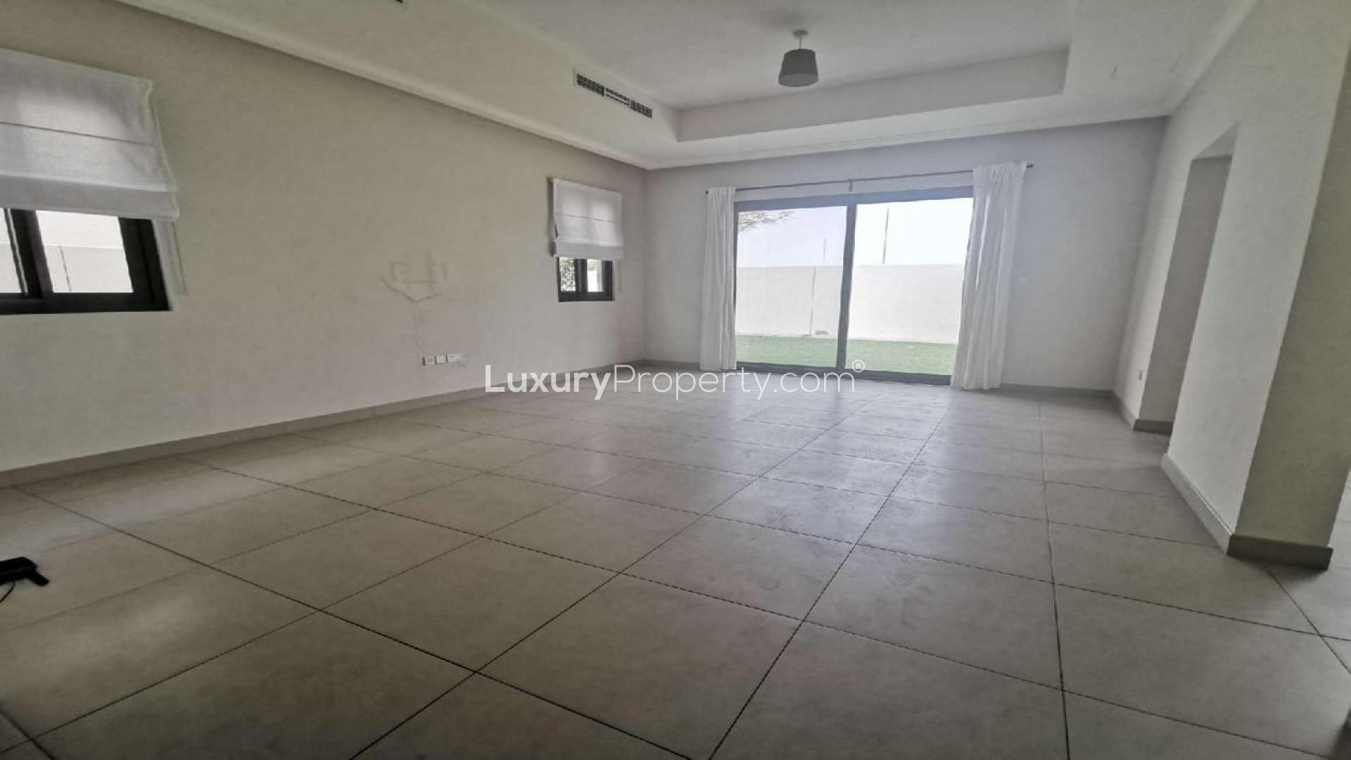 Spacious living room in standalone villa, Azalea, Arabian Ranches 2, available for rent