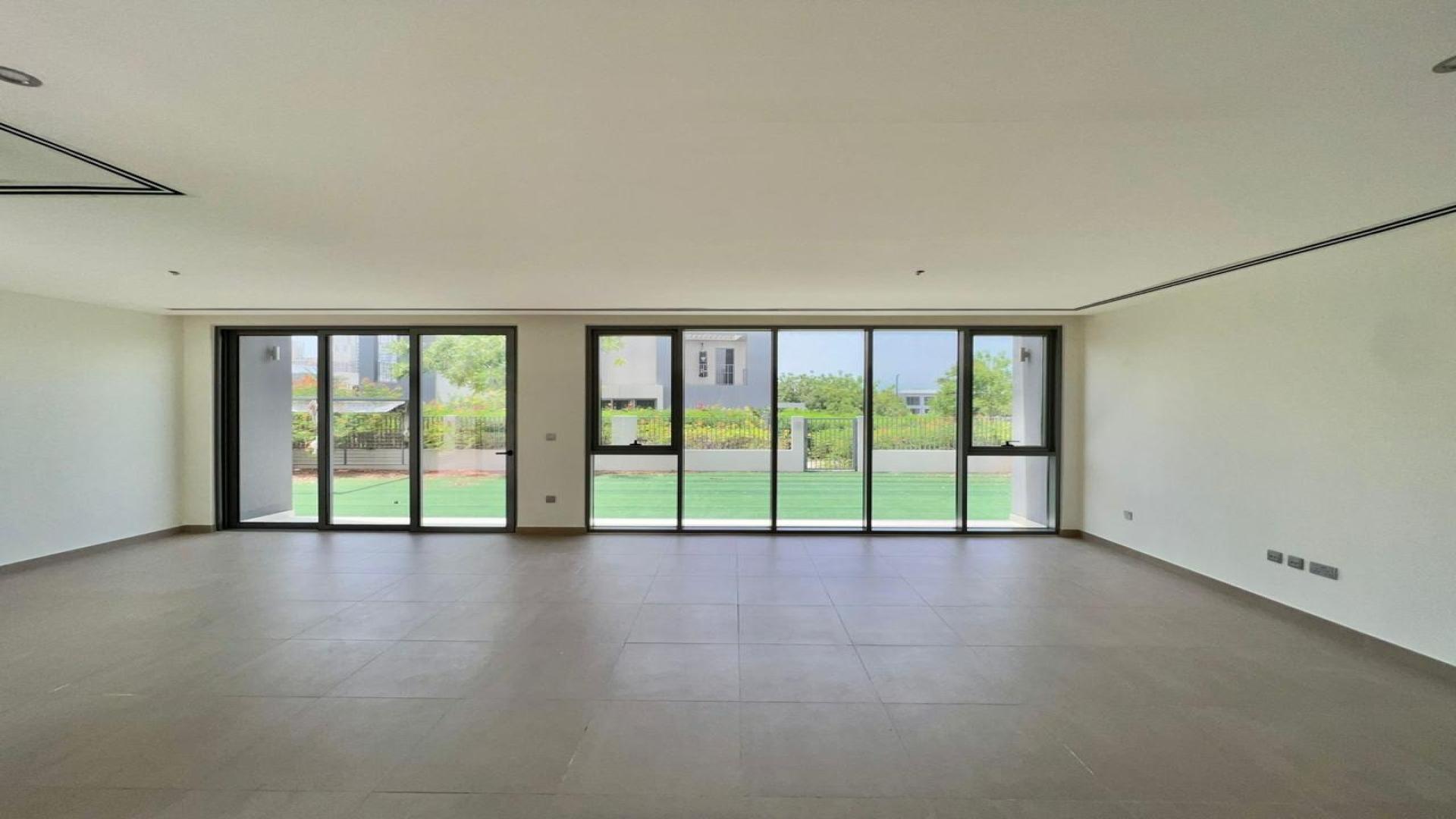 Vacant 4-bedroom villa with private garden in Sidra II, Dubai Hills Estate for rent