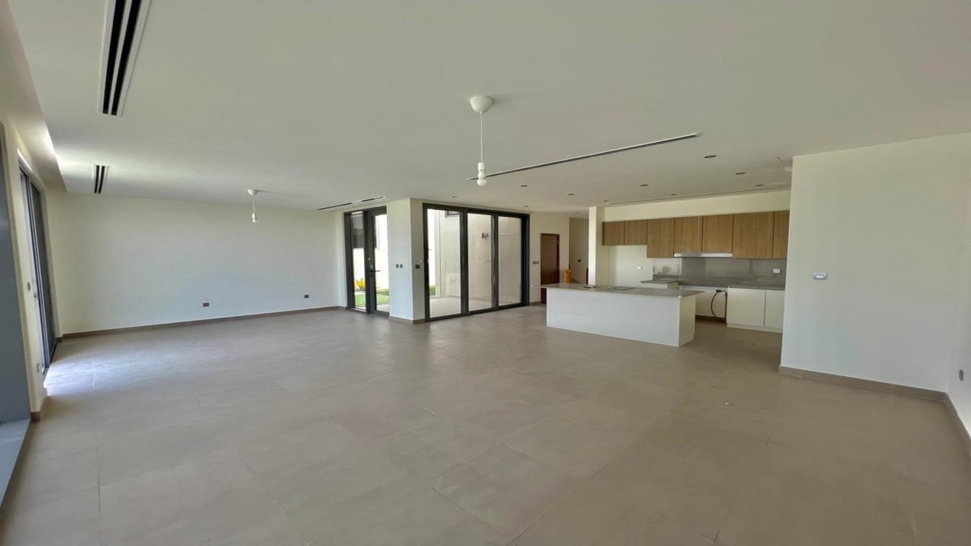 Luxury 4-bedroom villa exterior in Sidra Villas, Dubai Hills Estate, available for rent