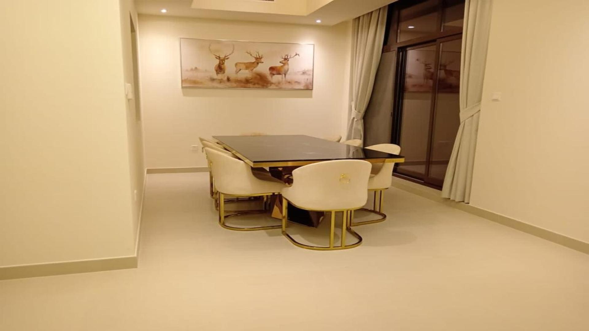 Fully furnished living room in villa, District 11, Mohammed Bin Rashid City