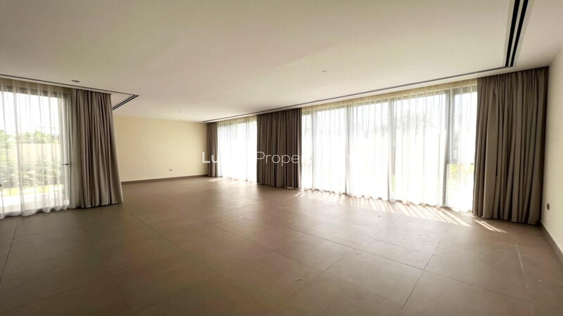 Modern 4-bedroom villa exterior in Sidra Villas, Dubai Hills Estate, available for rent