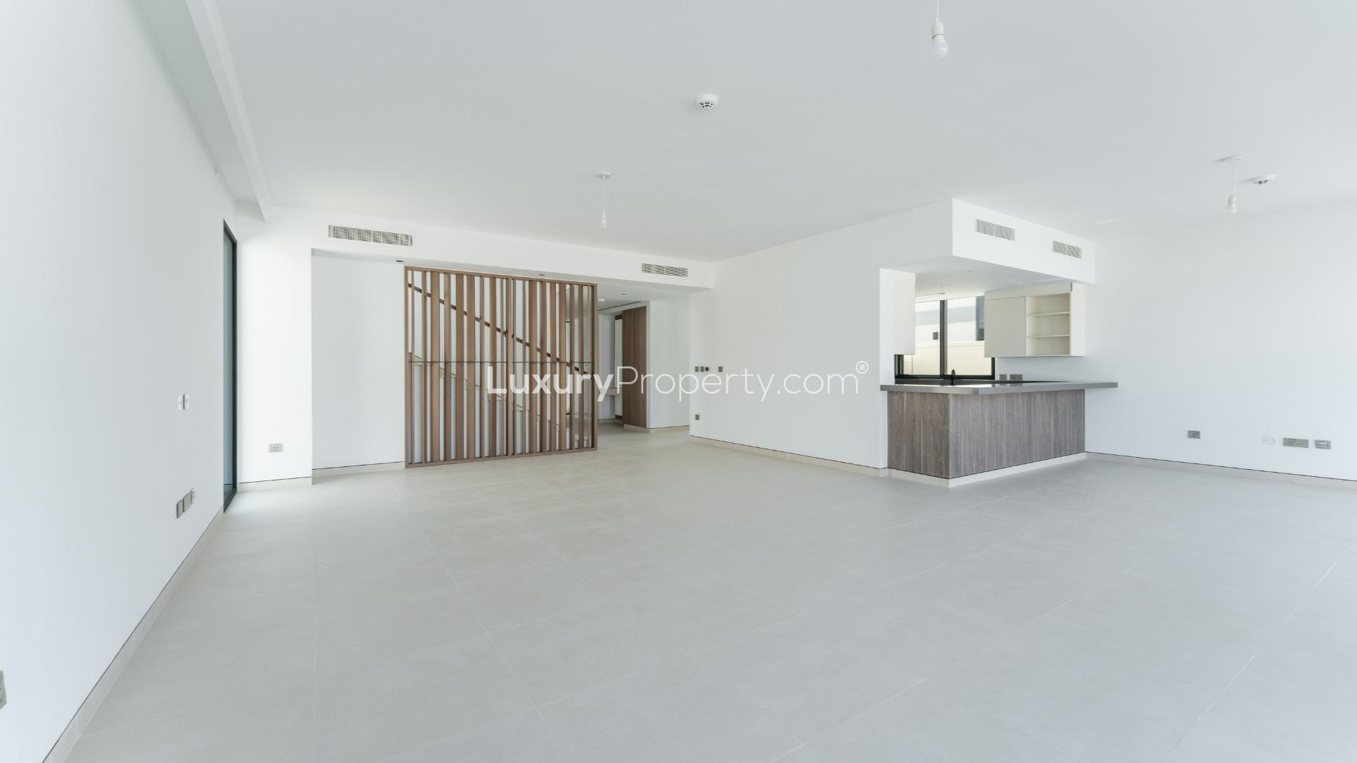Brand new four-bedroom villa with extended living space in Harmony, Tilal Al Ghaf