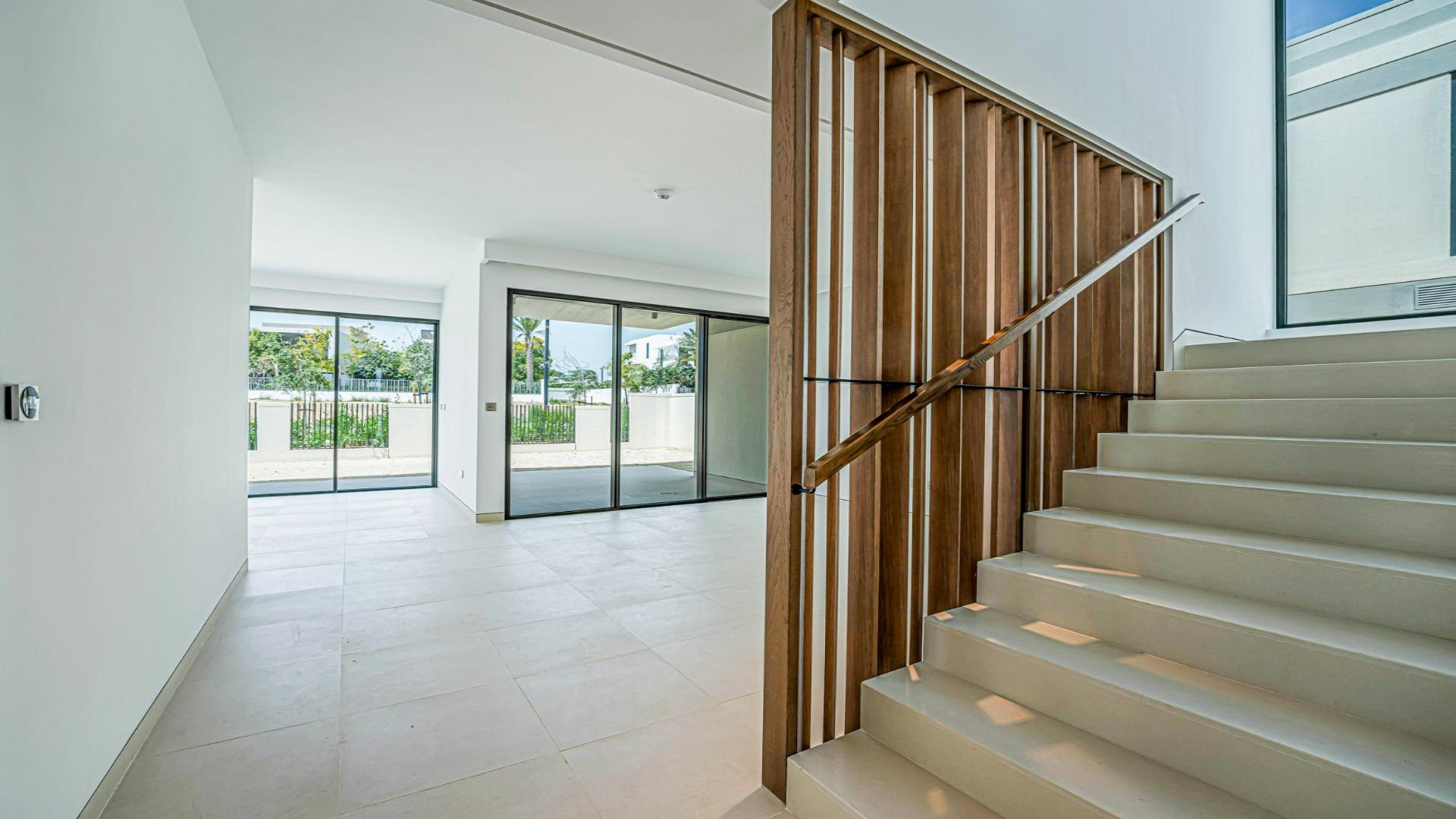 Brand new upgraded villa in Harmony, Tilal Al Ghaf, featuring modern architecture and spacious layout