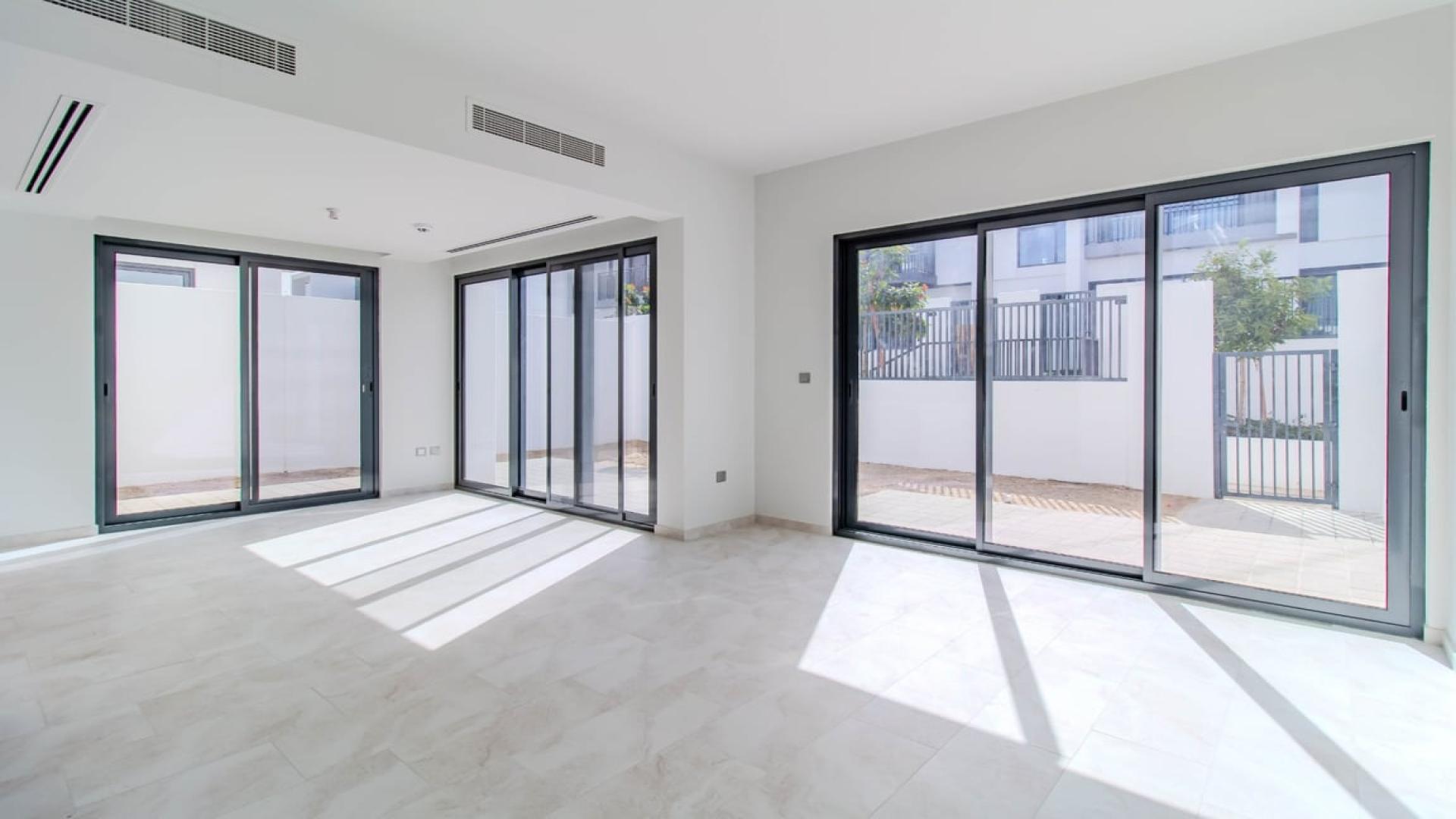 Modern 4-bedroom villa exterior in La Rosa, Villanova, Dubai Land, available for rent