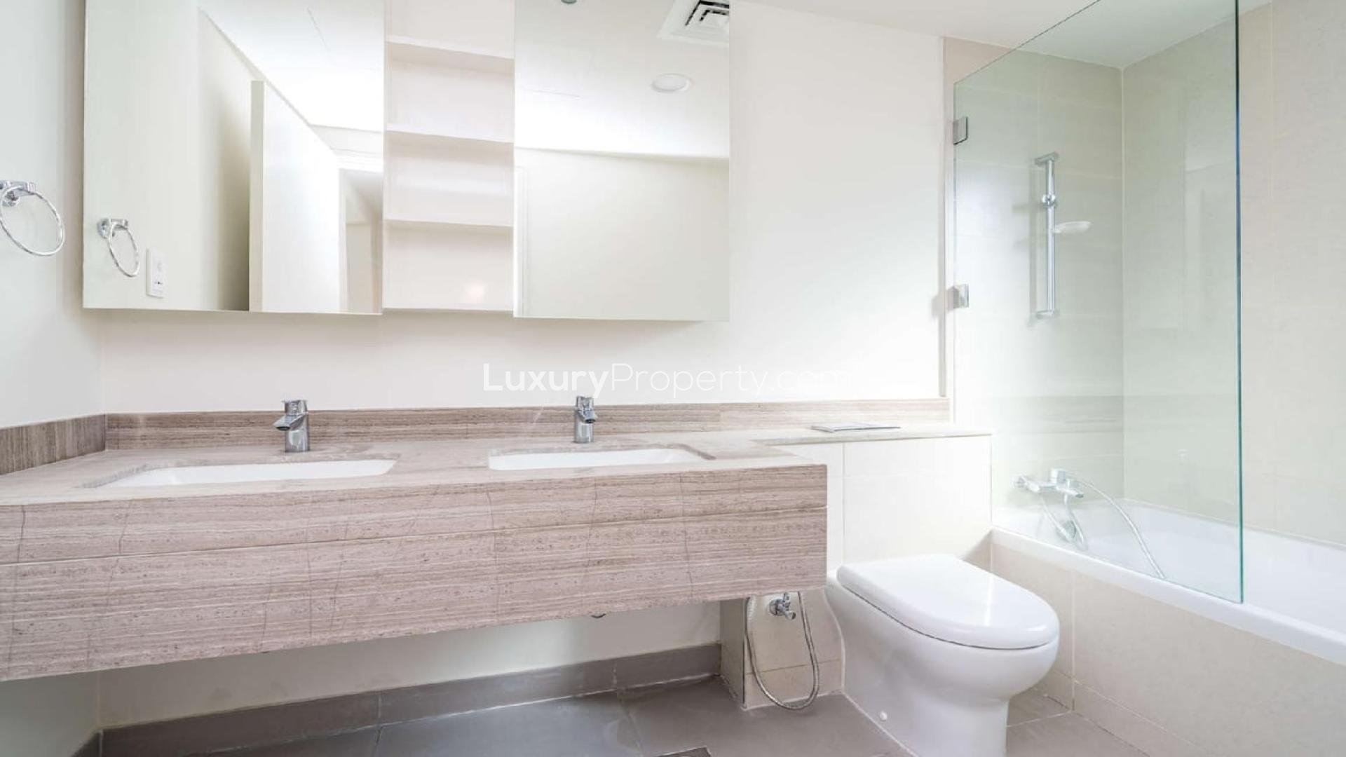 Modern 4-bedroom villa exterior in Maple at Dubai Hills Estate, available for sale