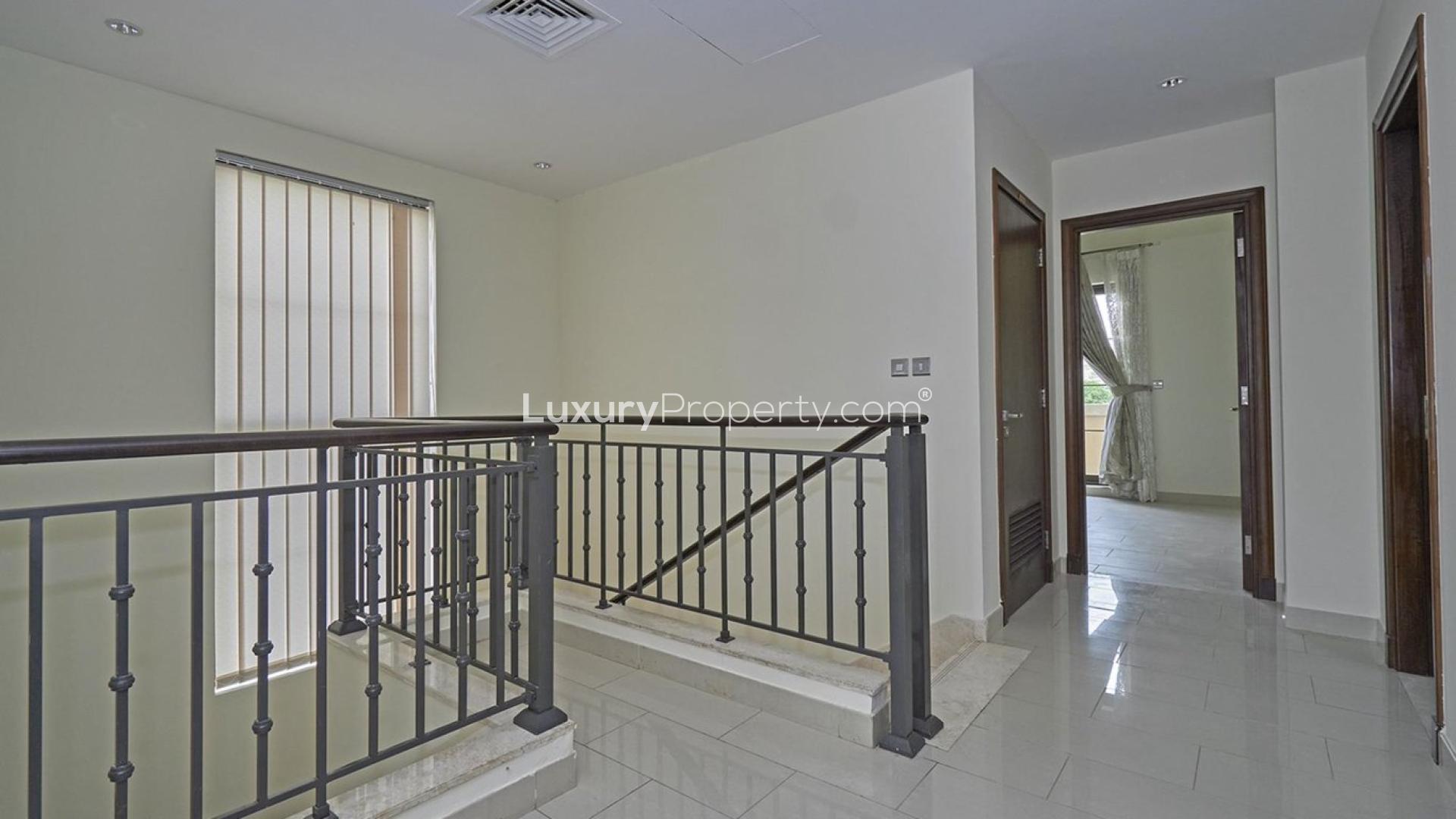 Upper hallway in spacious 4-bed villa, Casa, Arabian Ranches 2, with natural light