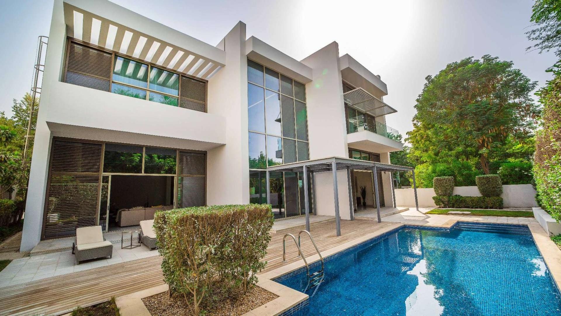 Contemporary villa with pool in District One, Mohammed Bin Rashid City, for sale