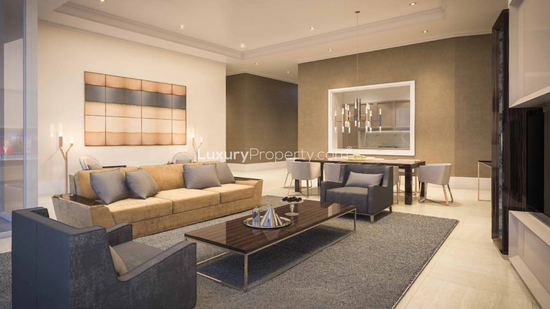 High-floor apartment with views of Burj Khalifa and Dubai Fountain in Downtown Dubai