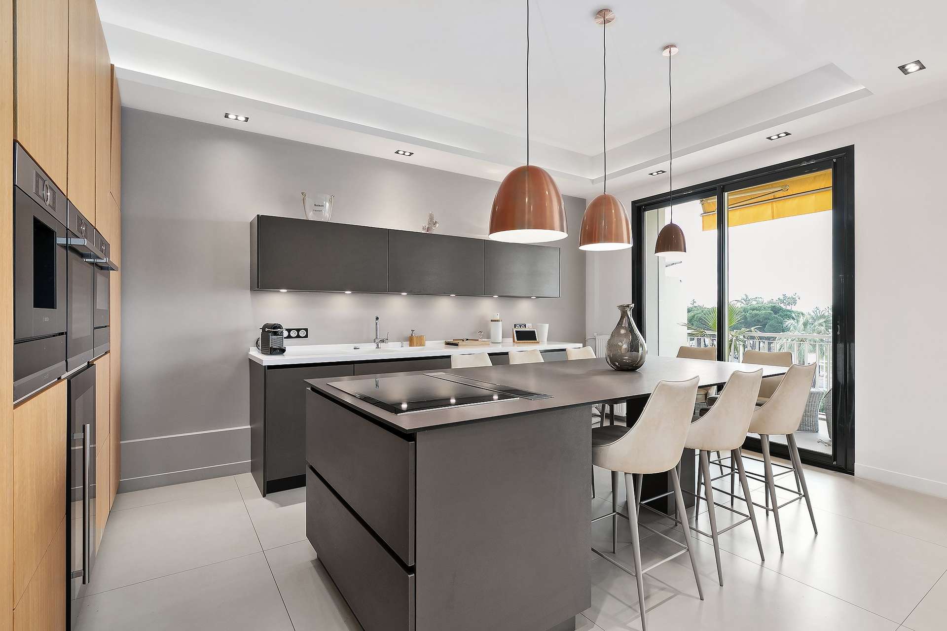 Stunning view of Cannes marina from four-bedroom Croisette apartment, French Riviera