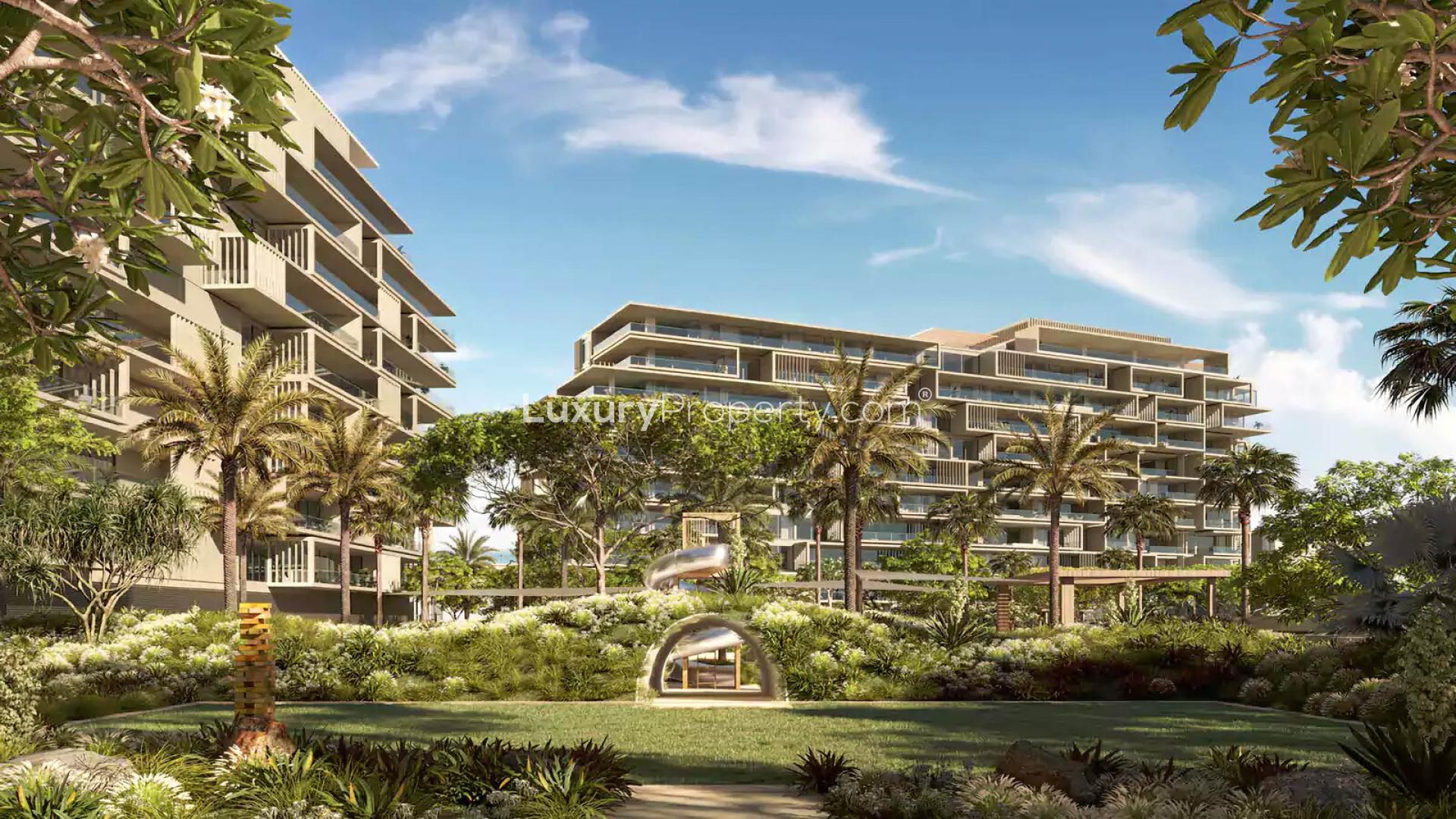 Luxurious beachfront apartment at Six Senses Residences, Palm Jumeirah, with stunning sea views