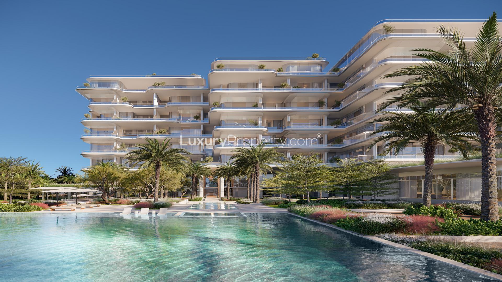 Luxury ORLA Palm Jumeirah apartment with infinity pool and stunning ocean views