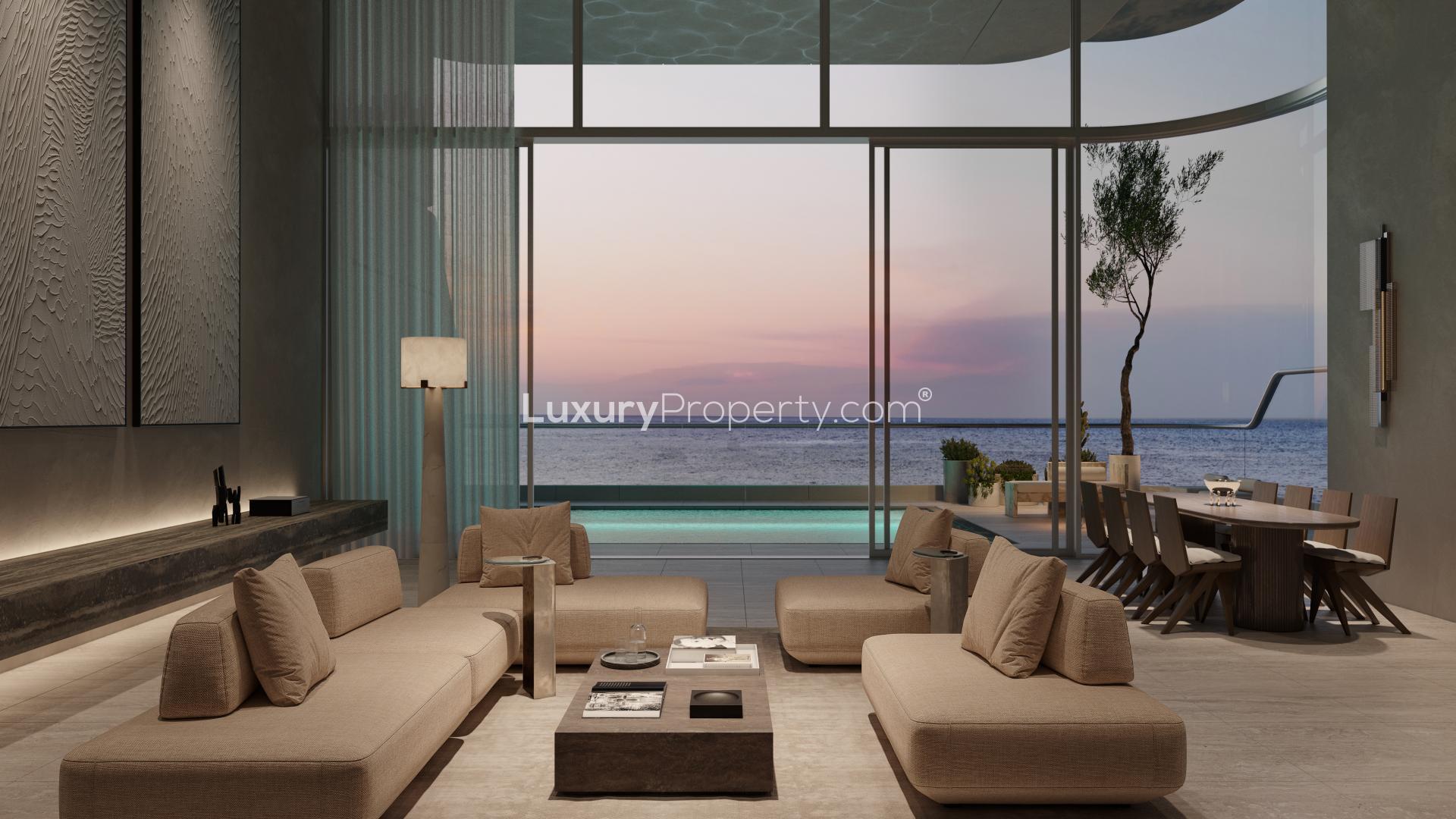 Luxury duplex with private pool and stunning Palm Jumeirah views in Orla by Omniyat