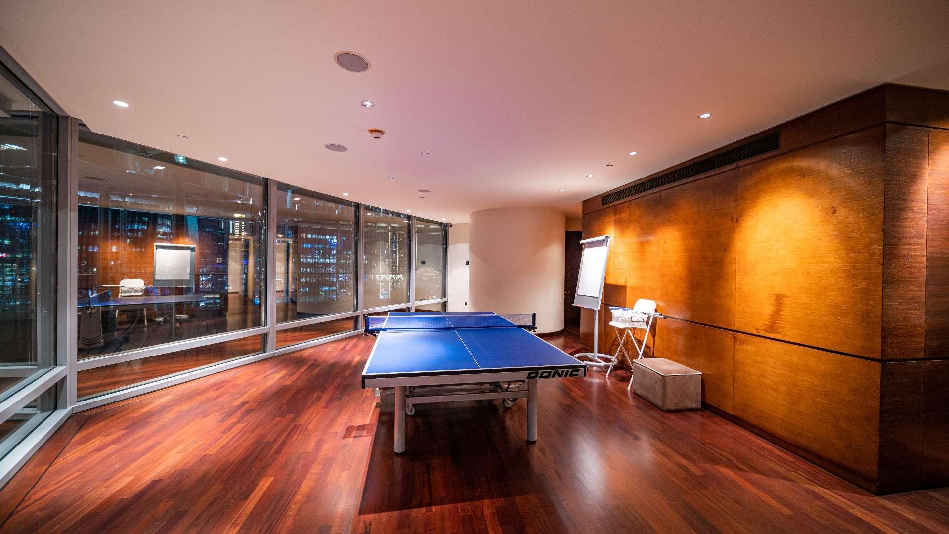 Luxurious penthouse living room with city view in Downtown Dubai, Burj Khalifa Area