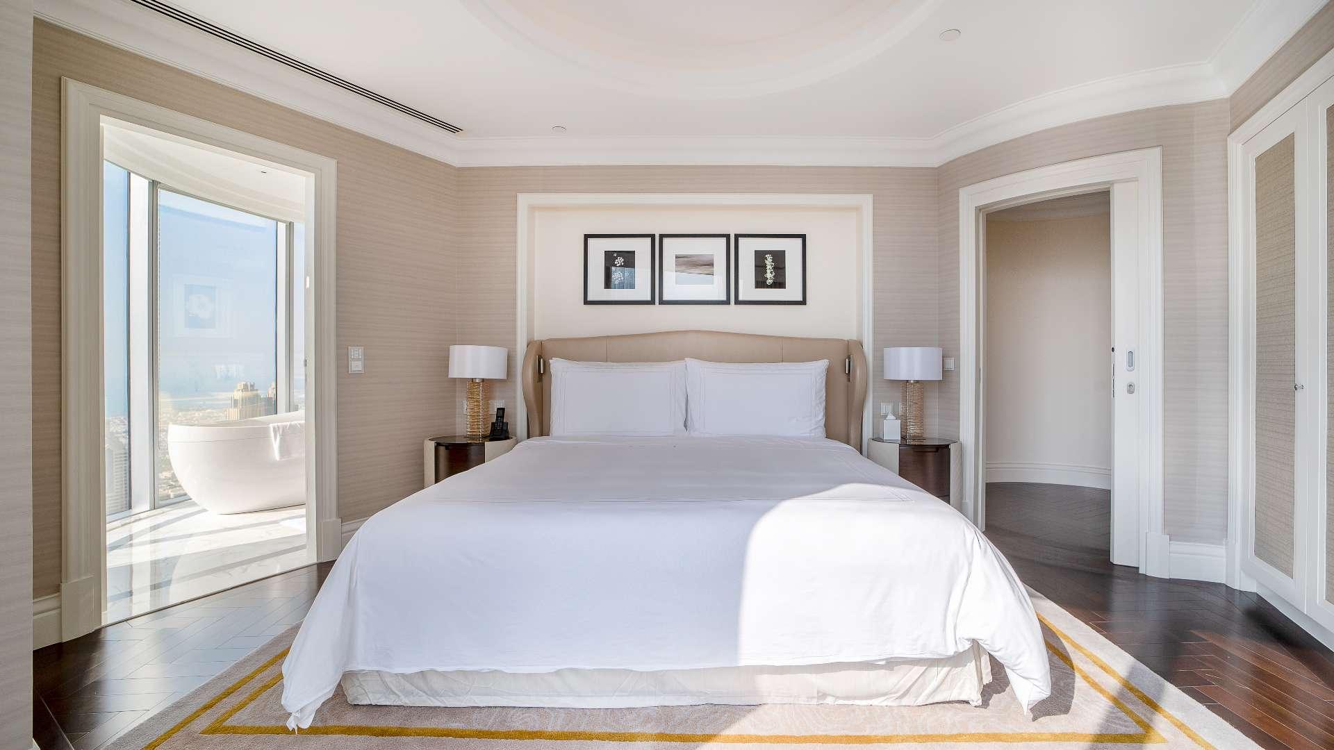 Apartment view of Burj Khalifa and Dubai Fountain from The Address The BLVD, Downtown Dubai